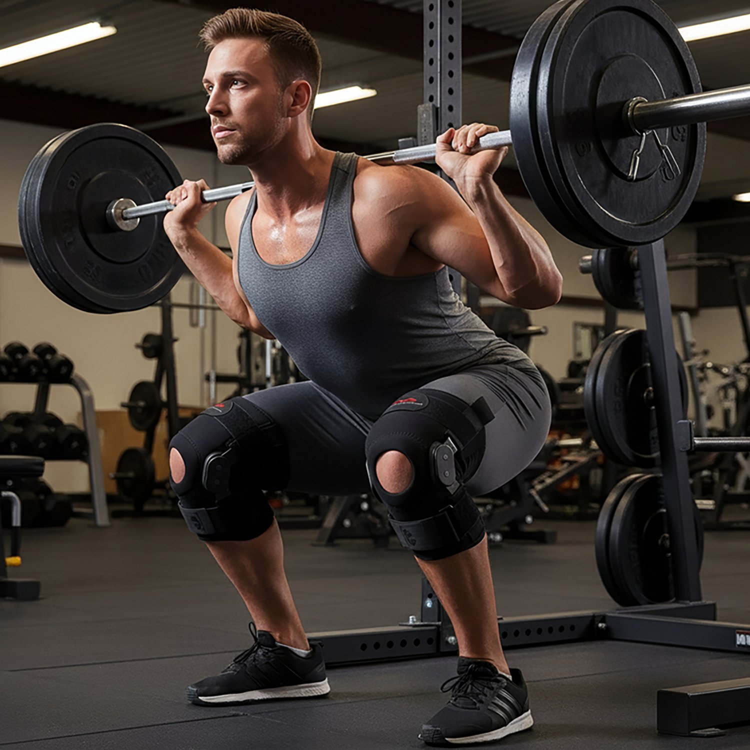 McDavid Adults' PS II Hinged Knee Brace                                                                                          - view number 2