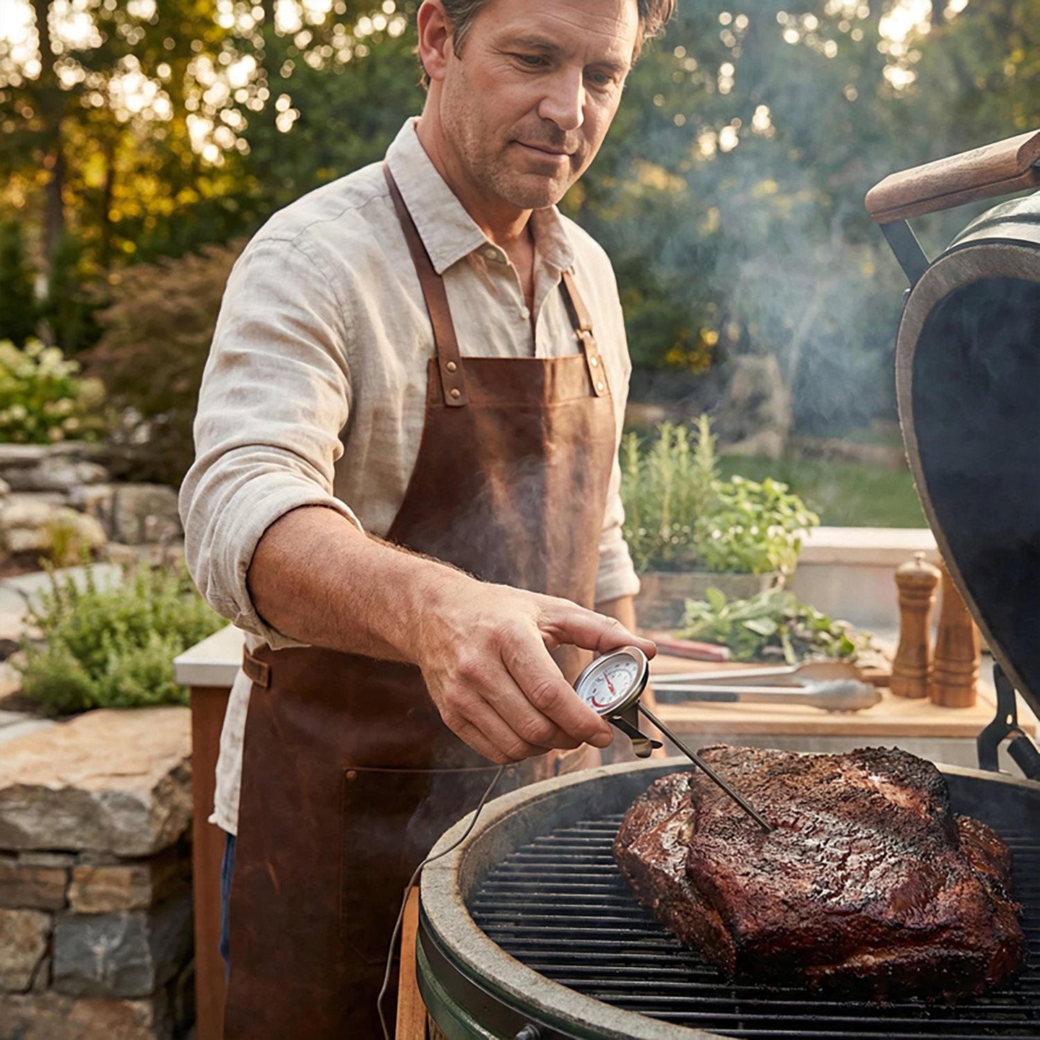 Outdoor Gourmet 8 in Long-Stem Thermometer