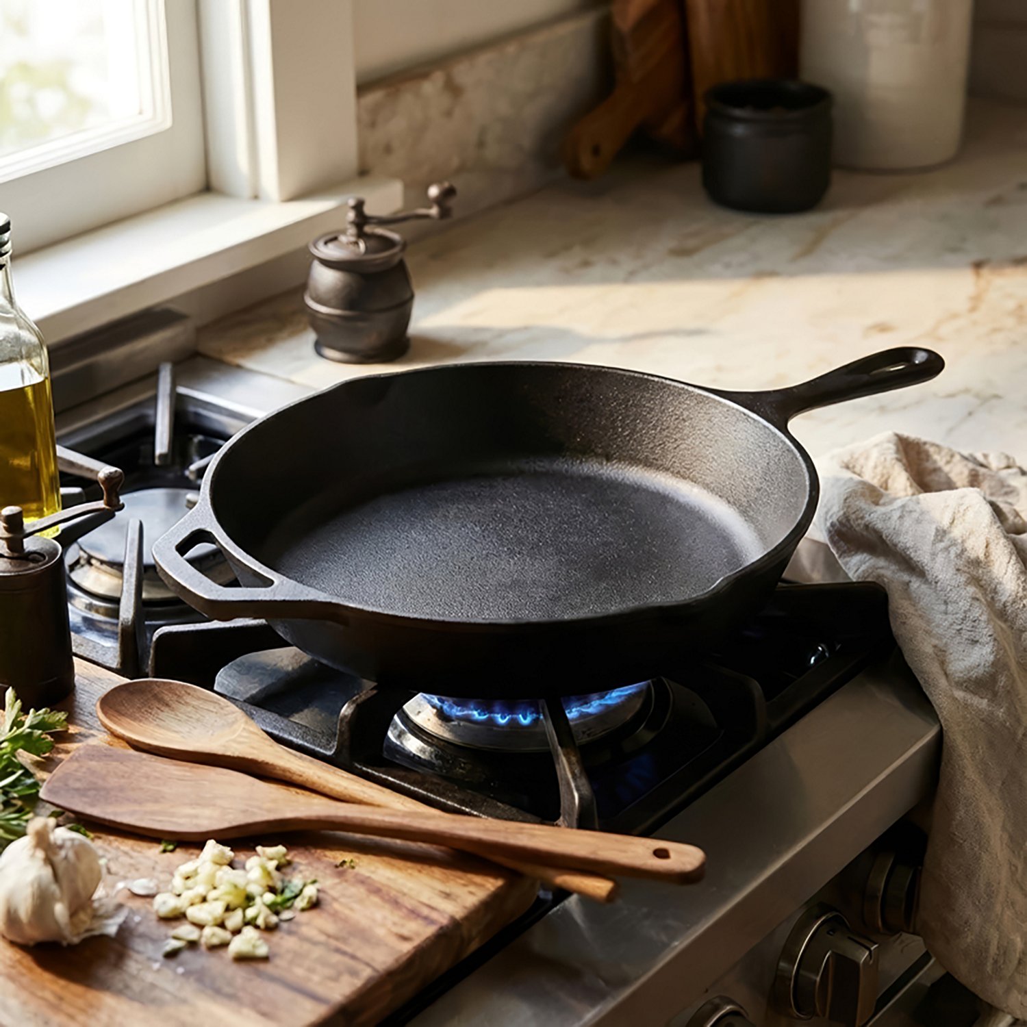 Lodge 10.25" Preseasoned Cast-Iron Skillet - view number 2