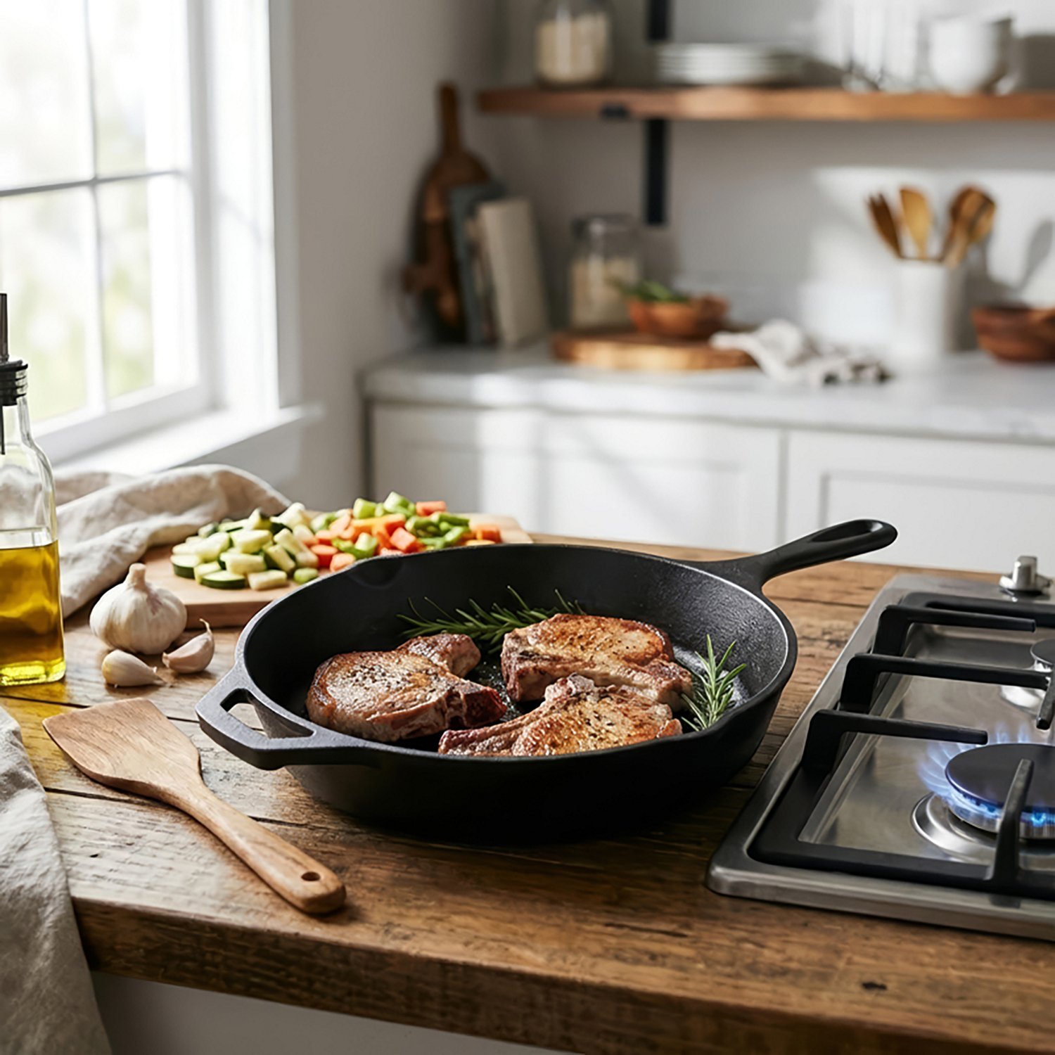 Lodge 10.25" Preseasoned Cast-Iron Skillet - view number 3