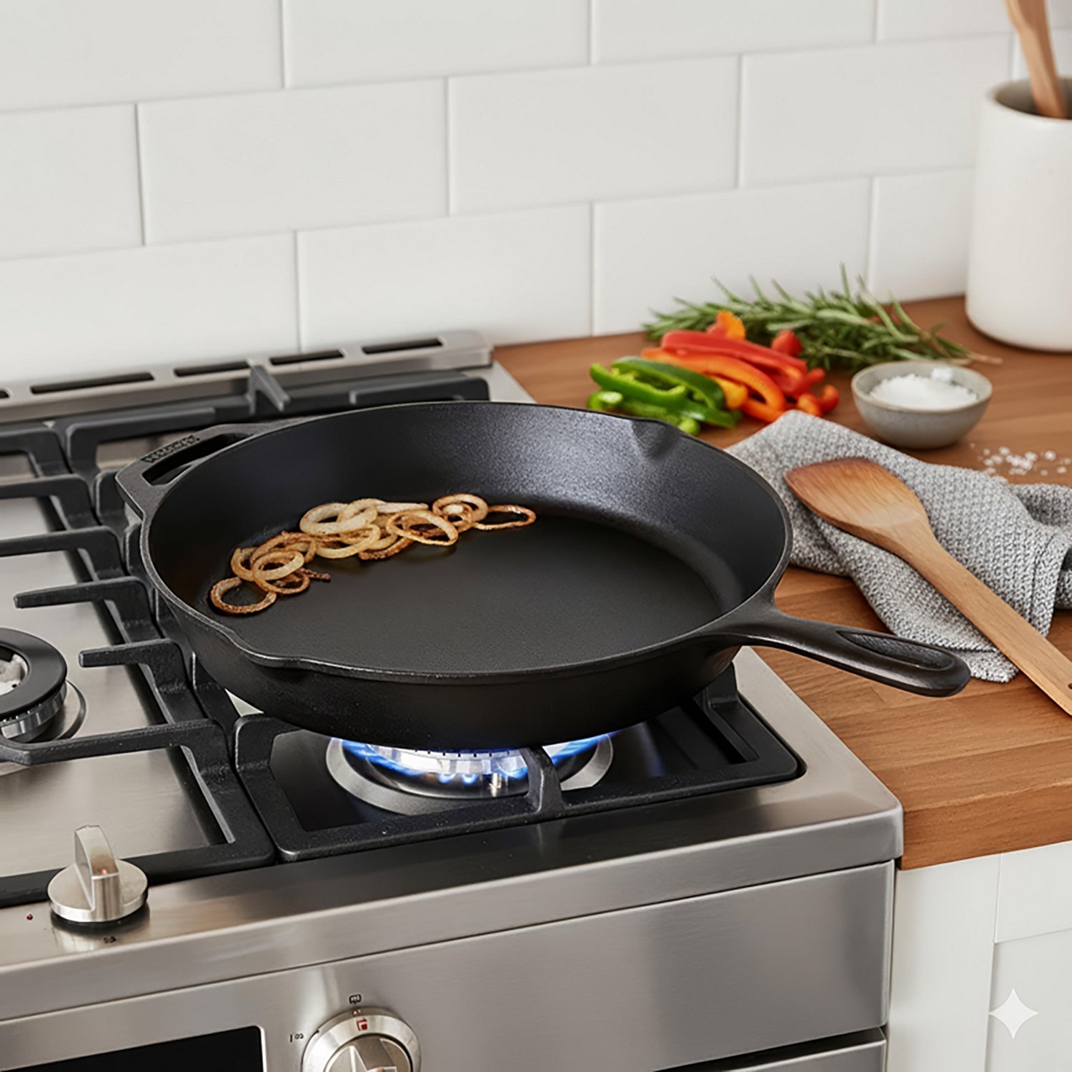 Lodge 12" Preseasoned Cast-Iron Skillet - view number 2