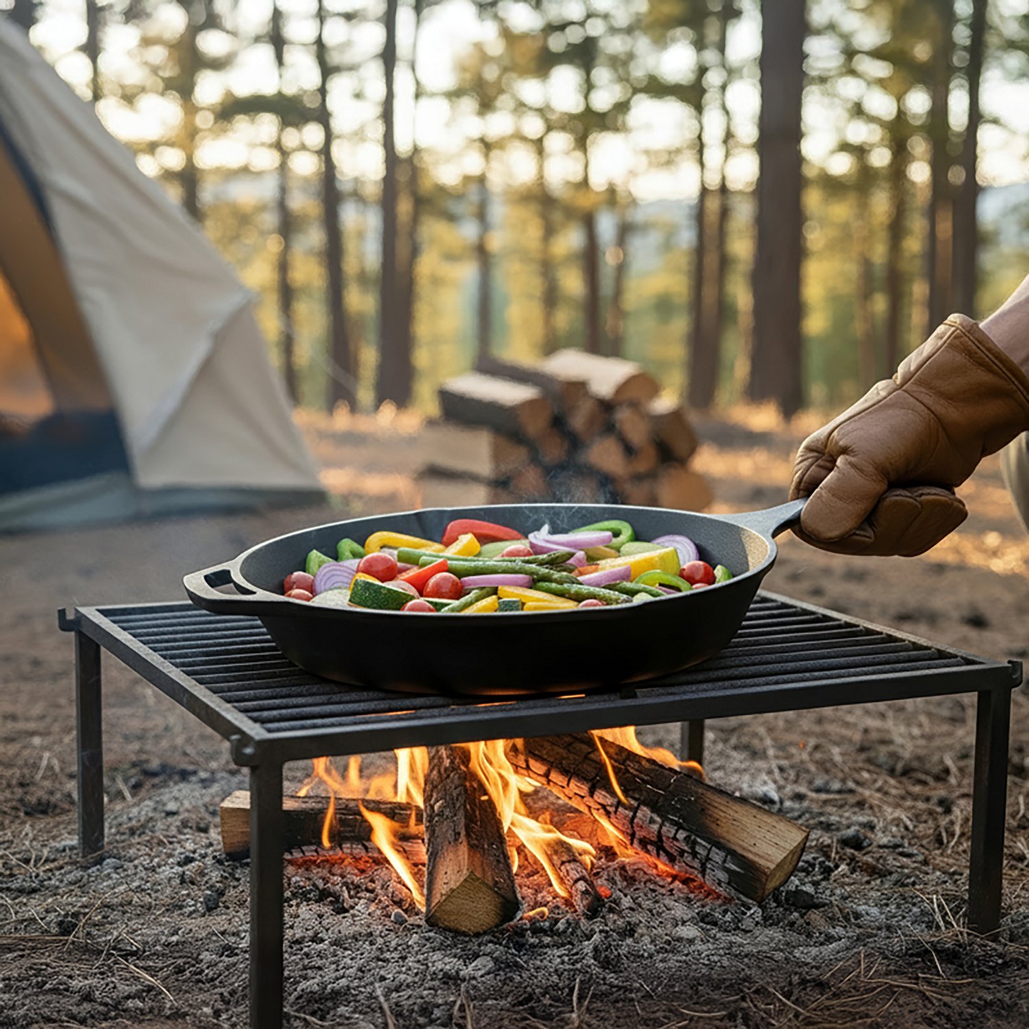 Lodge 13.25" Preseasoned Cast-Iron Skillet - view number 2
