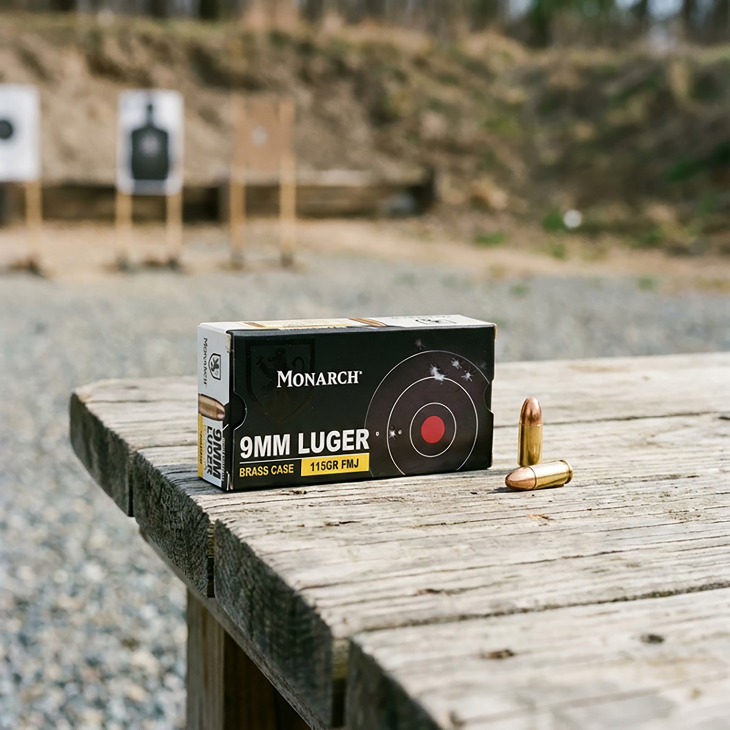 Monarch 9mm Luger FMJ 115 GR Brass Case - 50 Rounds - view number 3