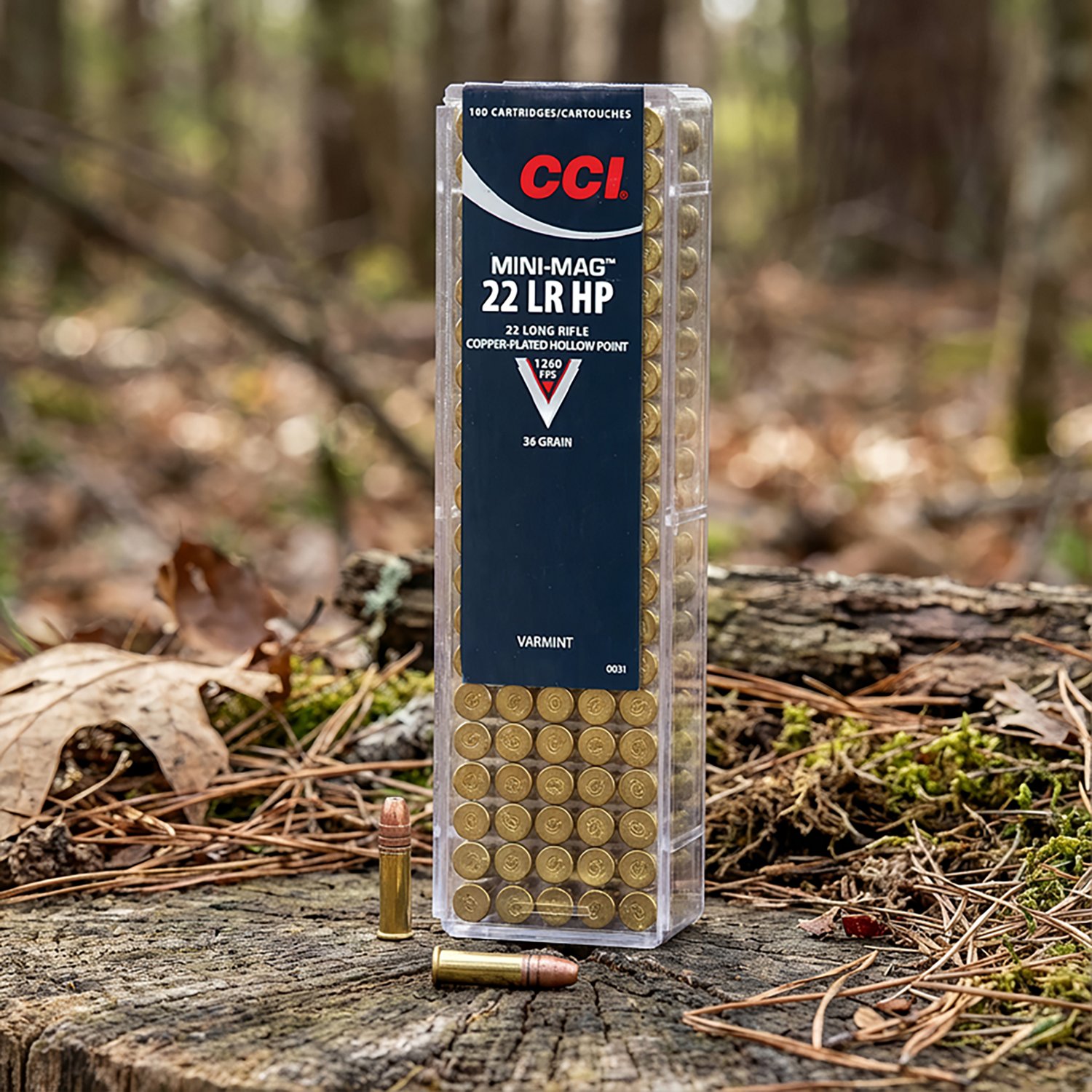 CCI Mini-Mag .22 LR Copper-Plated Hollow Point Ammunition - 100 Rounds - view number 3