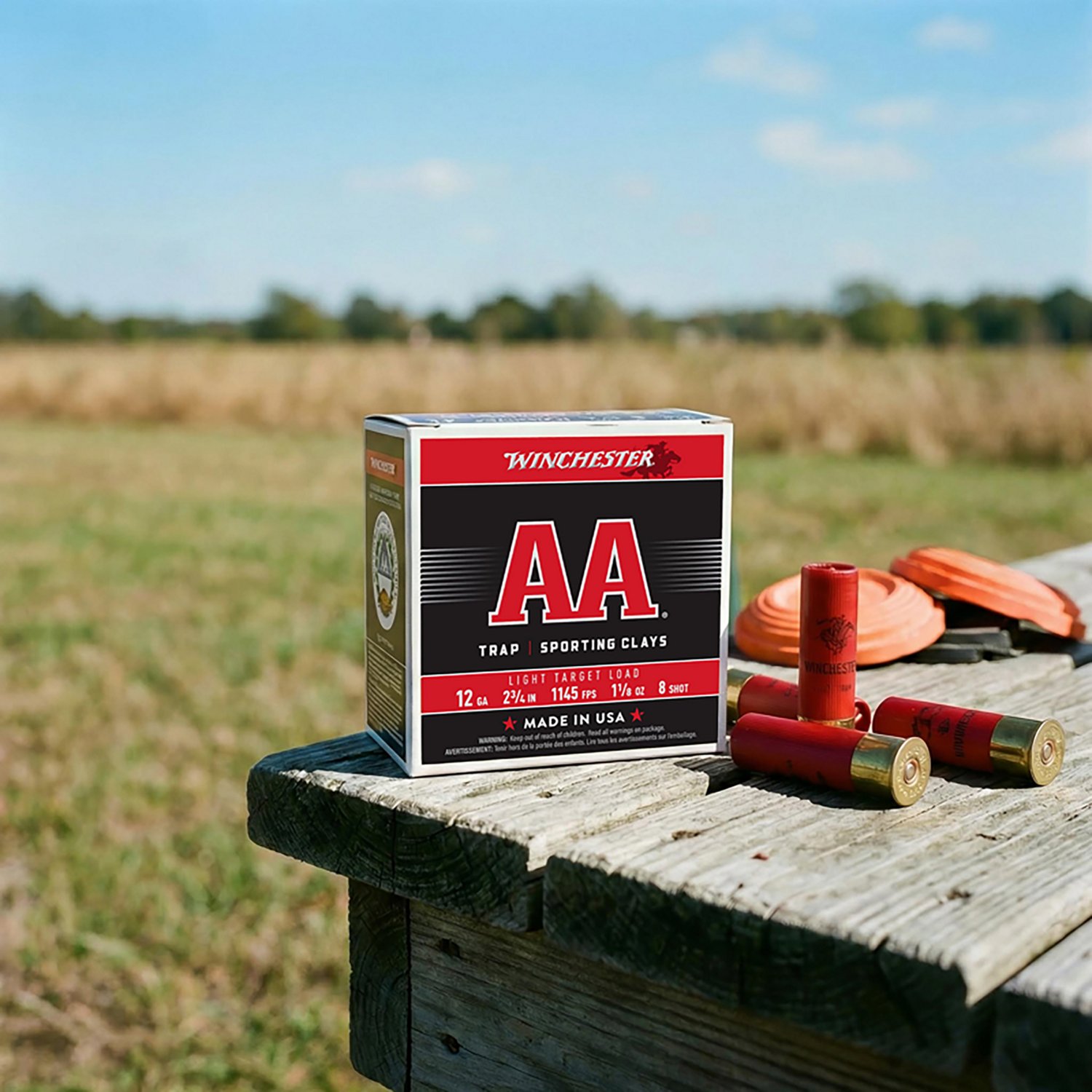 Winchester AA Light Target Load 12 Gauge 8 Shotshells - 25 Rounds - view number 4