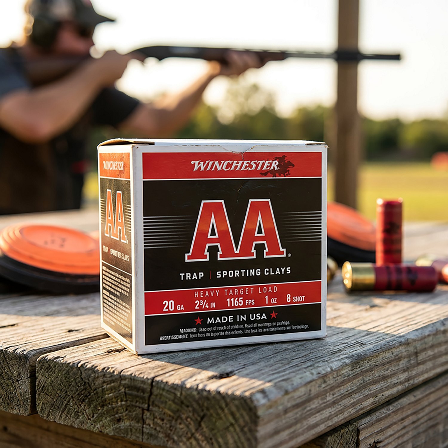 Winchester AA Target Load 20 Gauge 8 Shotshells - view number 2