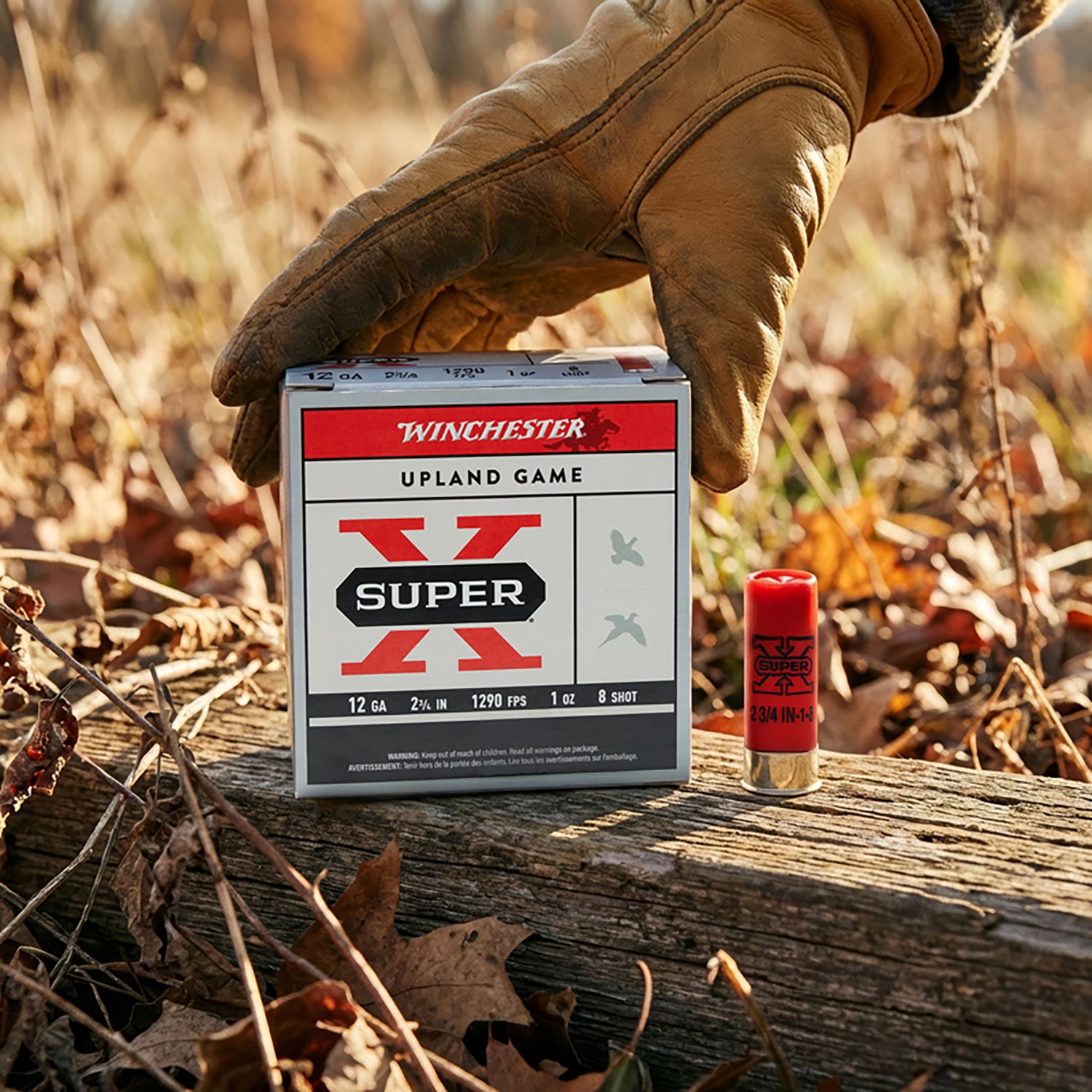Winchester Super-X Lead Shot Dove & Game Load 12 Gauge 8 Shot Shotshells - 25 Rounds - view number 5