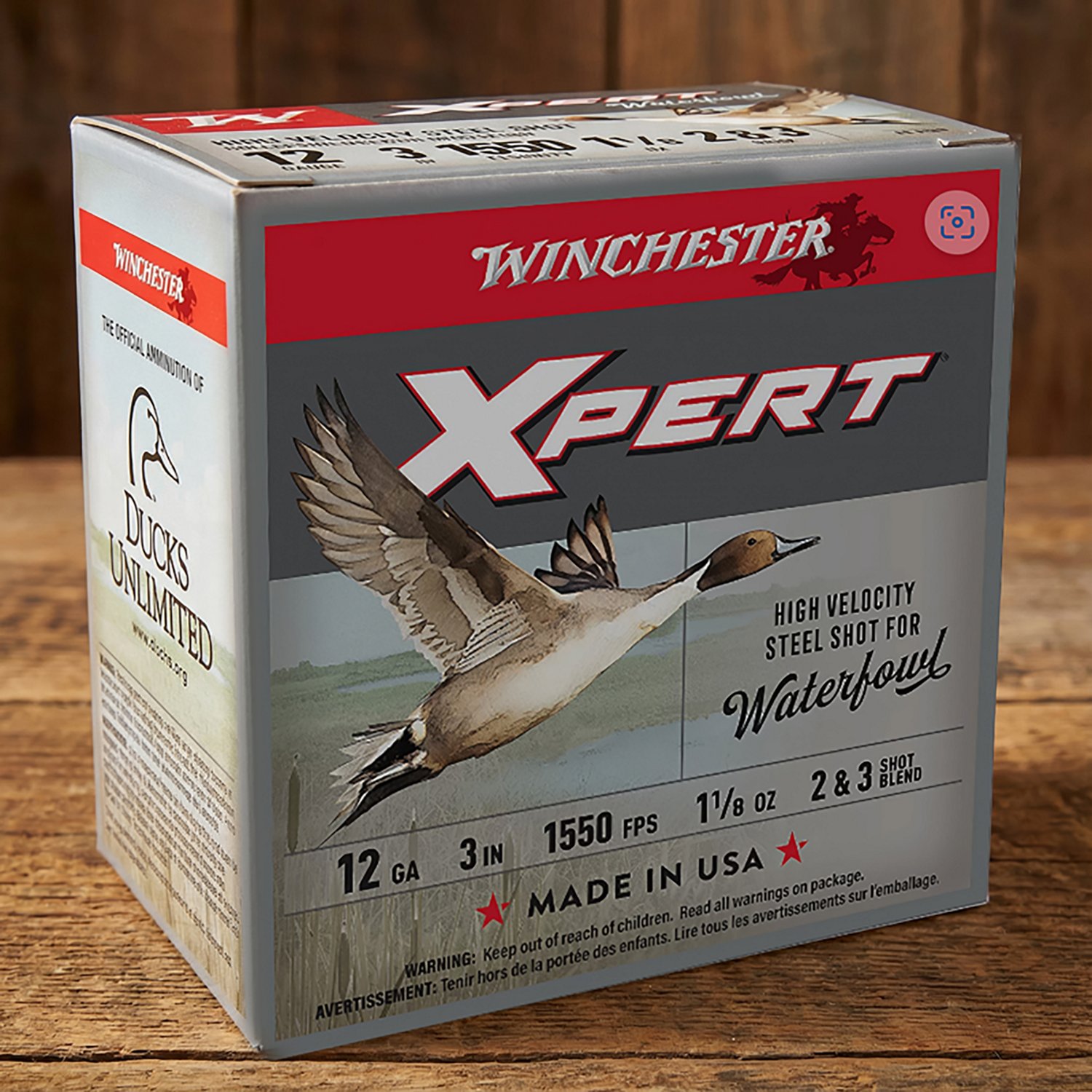 Winchester Xpert Hi-Velocity Steel 12 Gauge Shotshells - 25 Rounds - view number 2