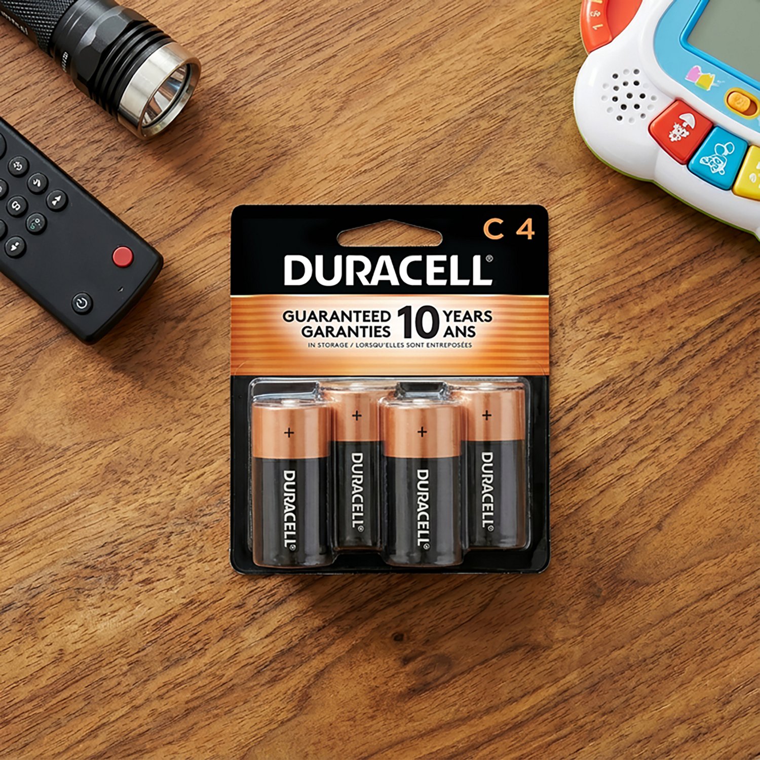 Duracell Coppertop C Batteries 4-Pack