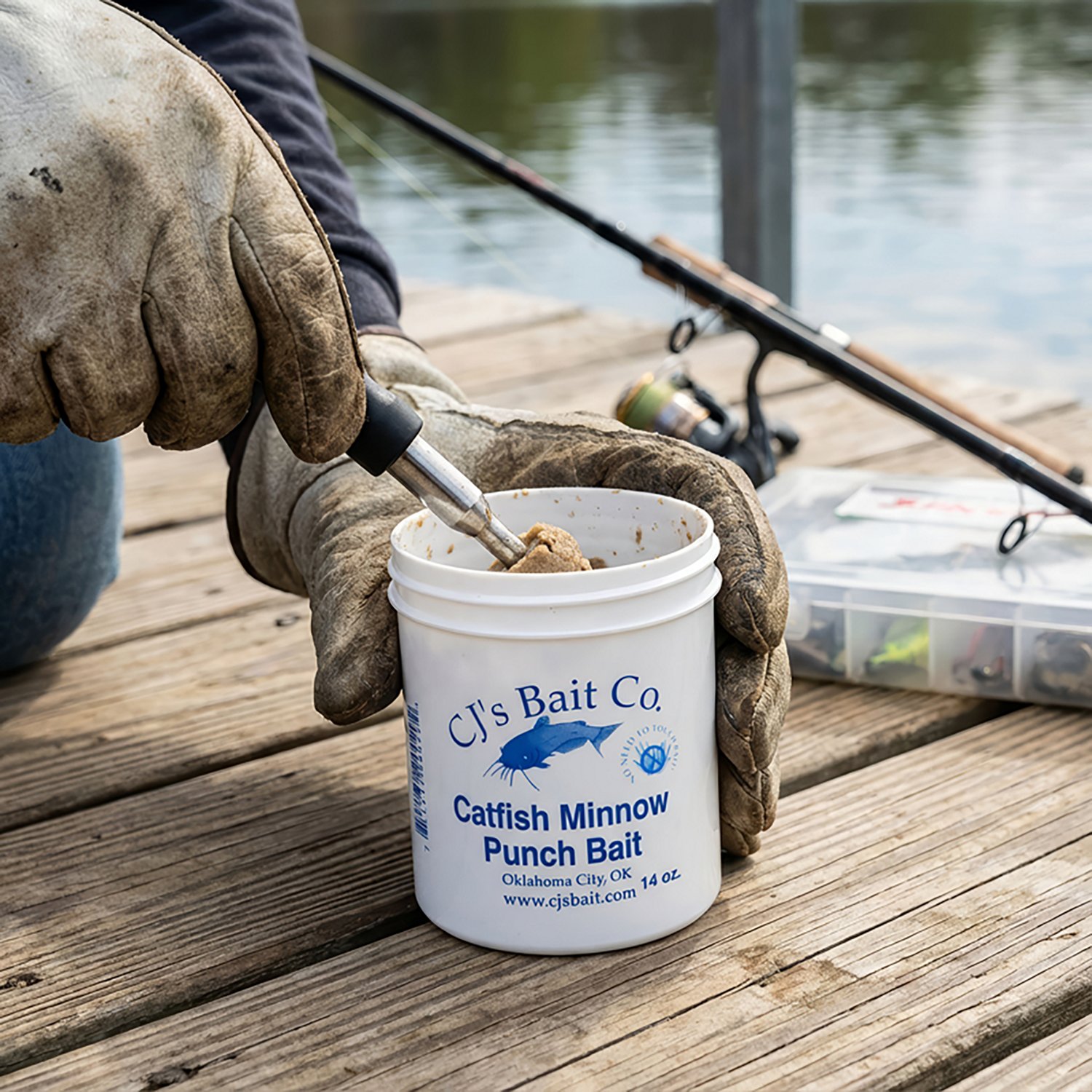 CJ's Bait Company 14 oz. Catfish Minnow Punch Bait - view number 2