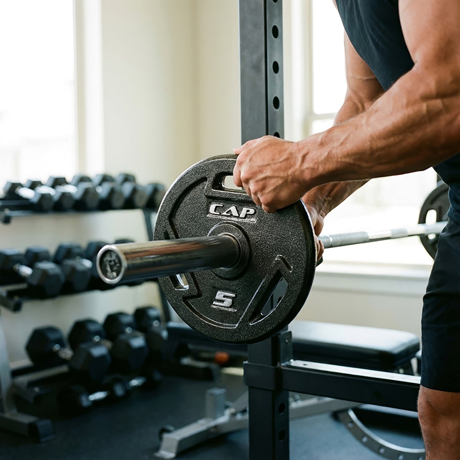 CAP Barbell 5 lb. Olympic Grip Plate - view number 5