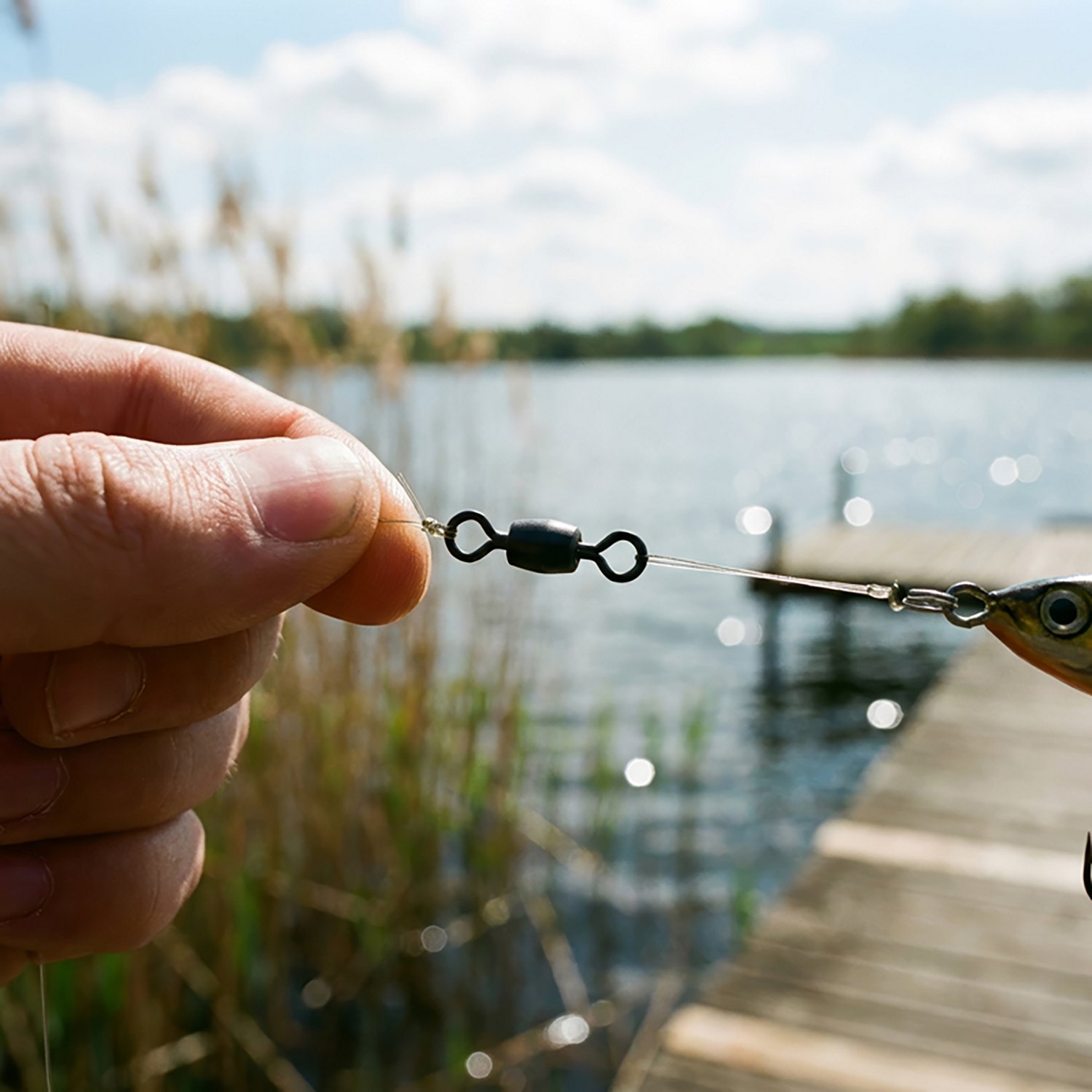 Rite Angler Size 10 Barrel Swivels 10-Pack                                                                                       - view number 2