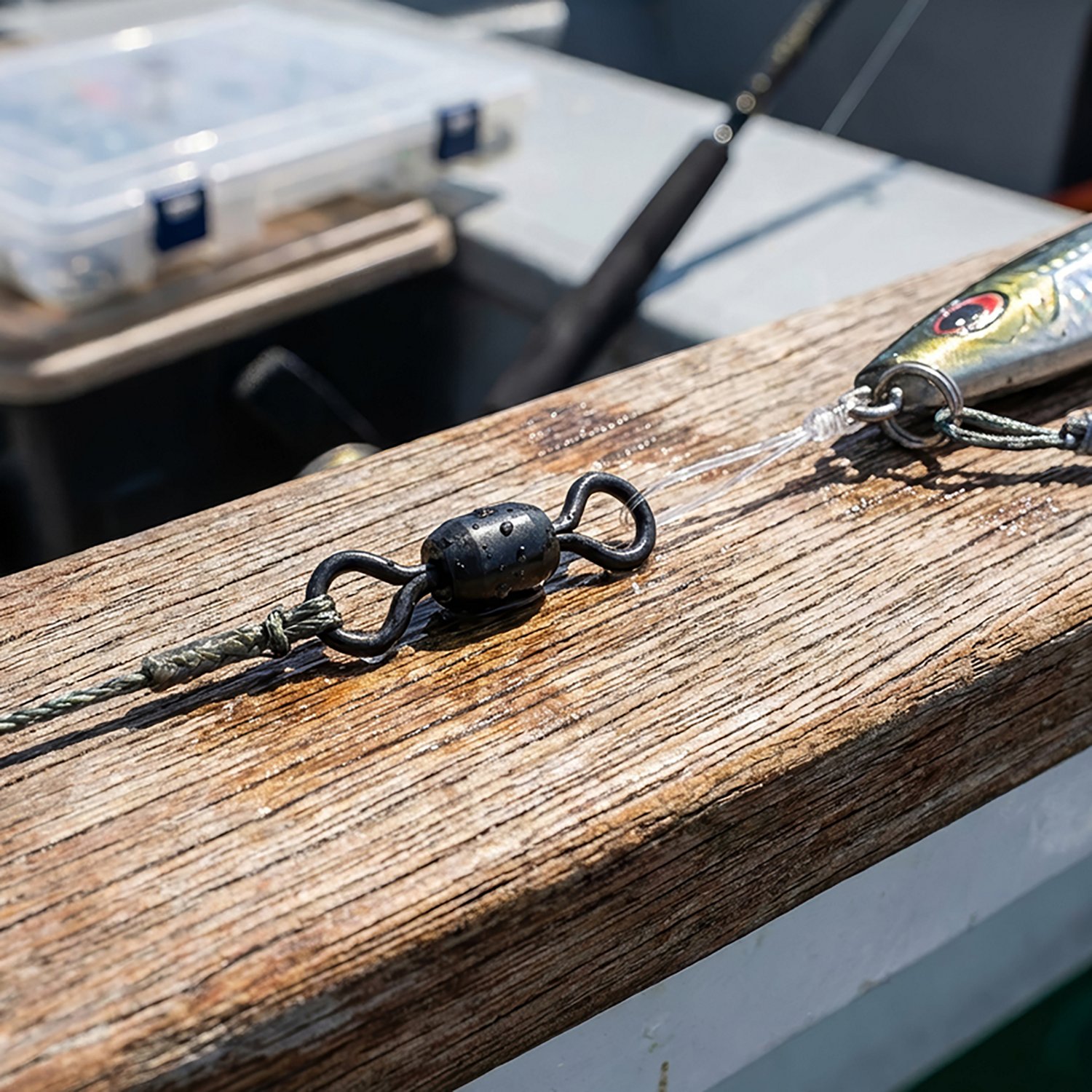 Rite Angler Size 7 Barrel Swivels 100-Pack                                                                                       - view number 2