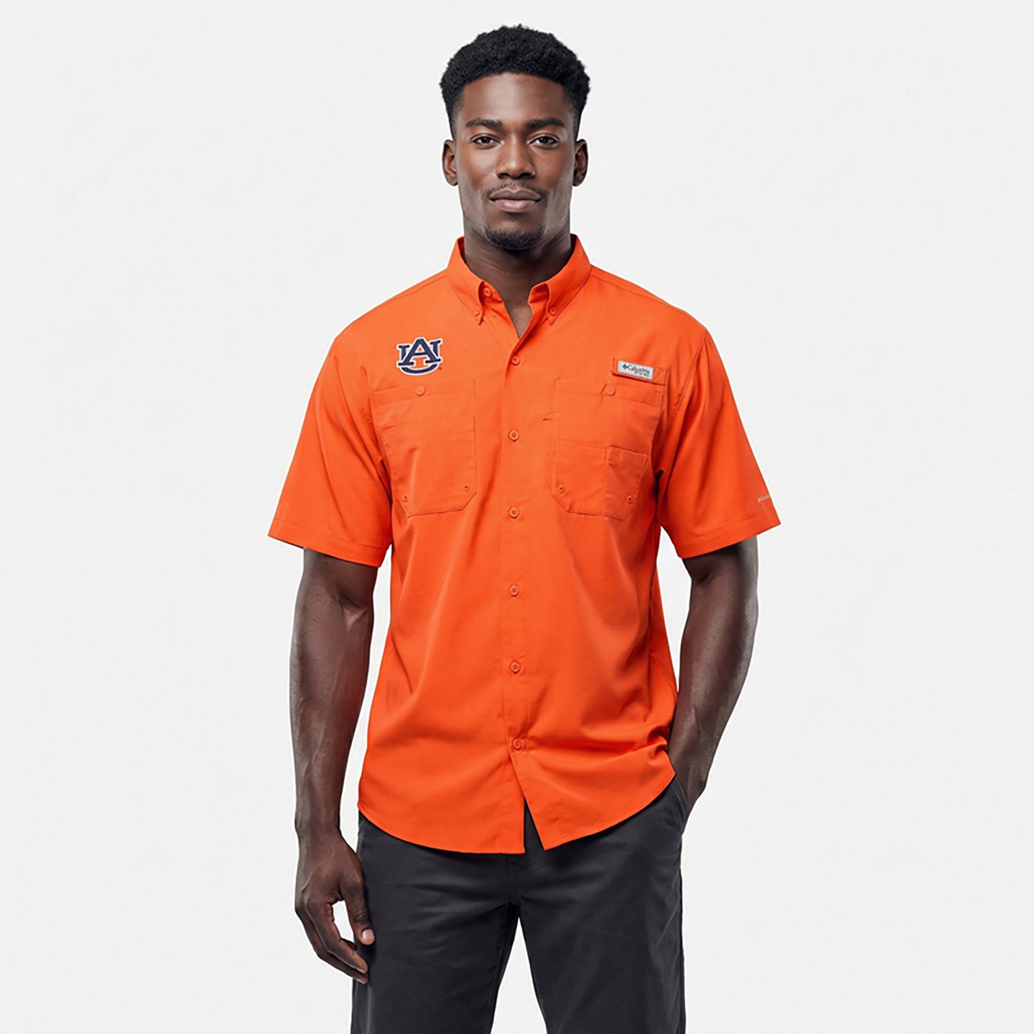 Columbia Sportswear Men's Auburn University Collegiate Tamiami Shirt - view number 2