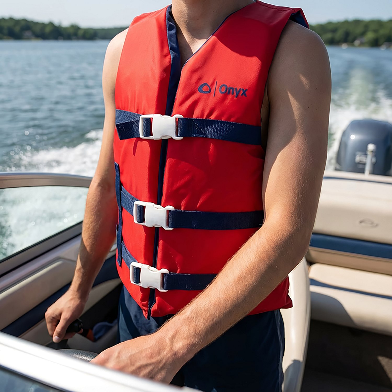 Onyx Outdoor Adults' Oversize General Boating Vest - view number 2