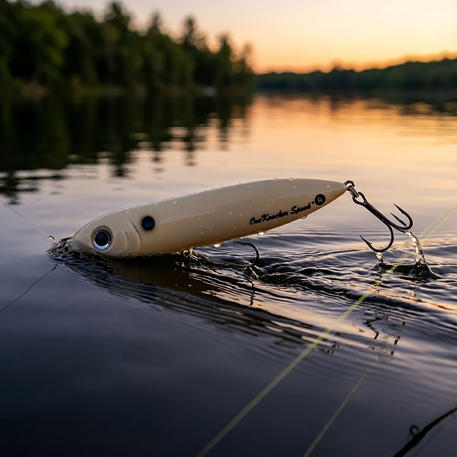 Heddon One Knocker® Spook® 4-1/2" Topwater Bait - view number 2