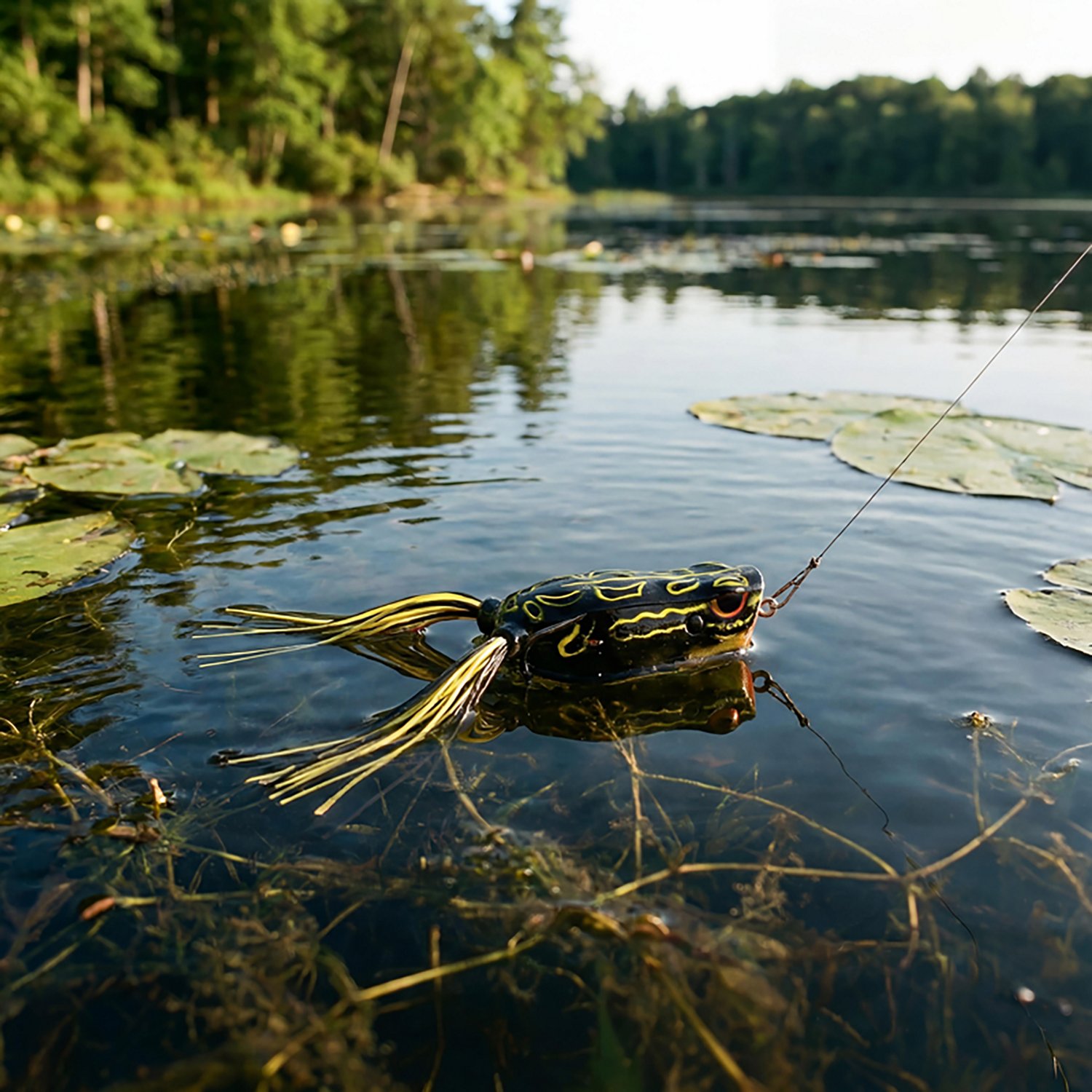 SPRO Dean Rojas Signature Series Bronzeye Popper Frog                                                                            - view number 2
