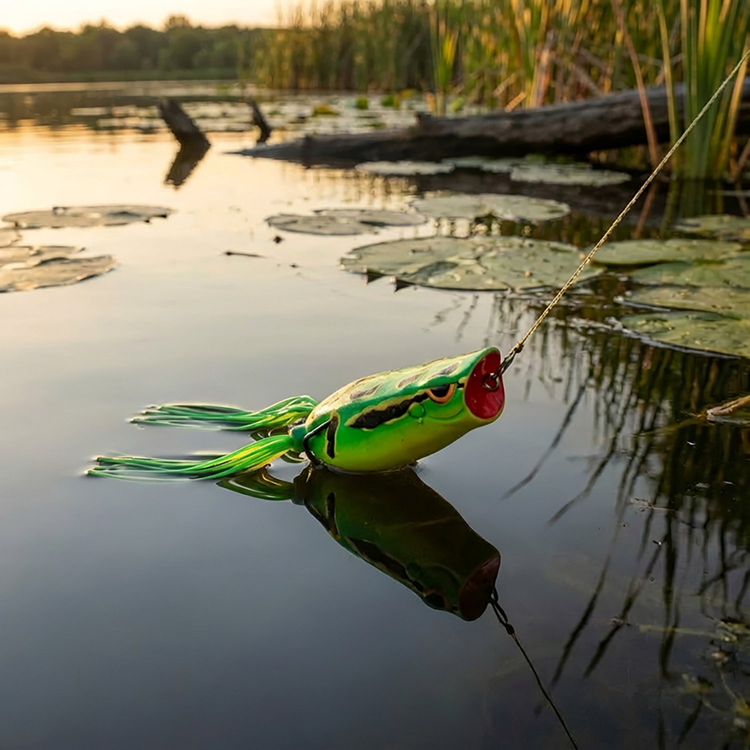 SPRO Dean Rojas Signature Series Bronzeye Popper Frog                                                                            - view number 2