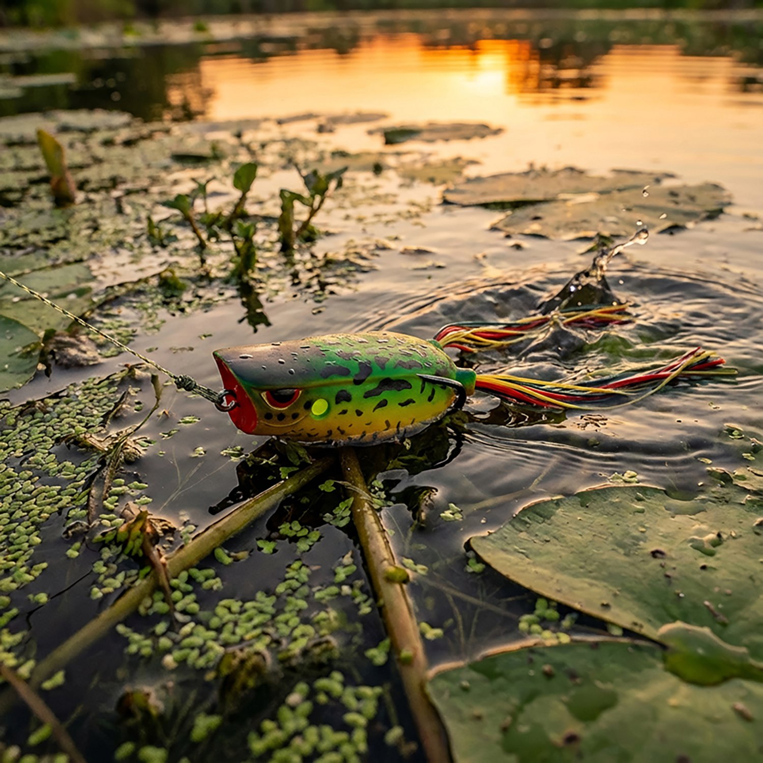 SPRO Dean Rojas Signature Series Bronzeye Popper Frog                                                                            - view number 2