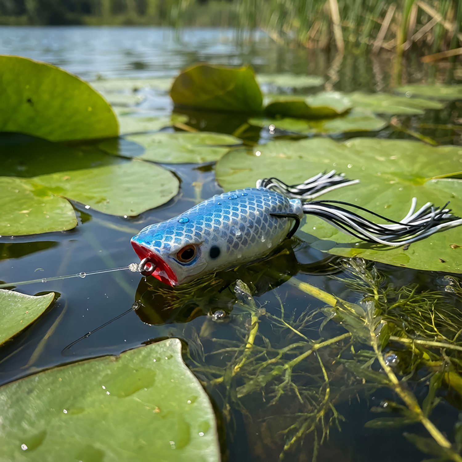 SPRO Dean Rojas Signature Series Bronzeye Popper Frog                                                                            - view number 2