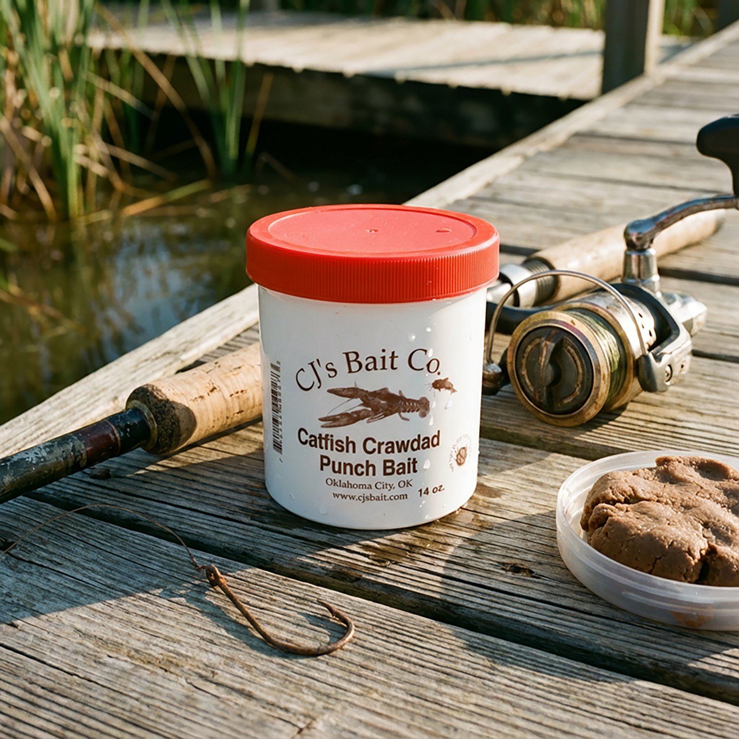 CJ's Bait Company 14 oz. Catfish Crawdad Punch Bait - view number 2