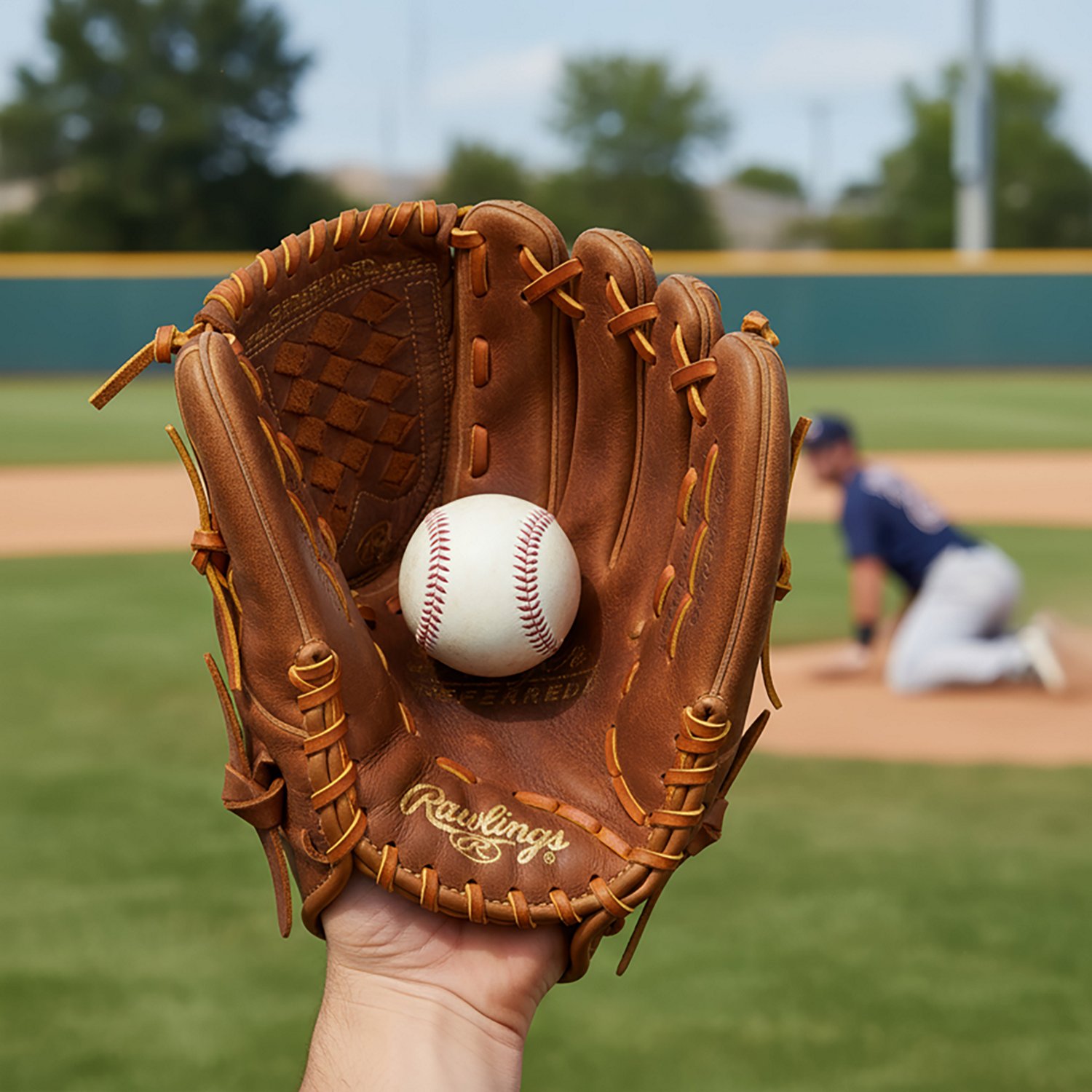 Rawlings Men's Player Preferred 12 in Infield Retro Baseball Glove - view number 4