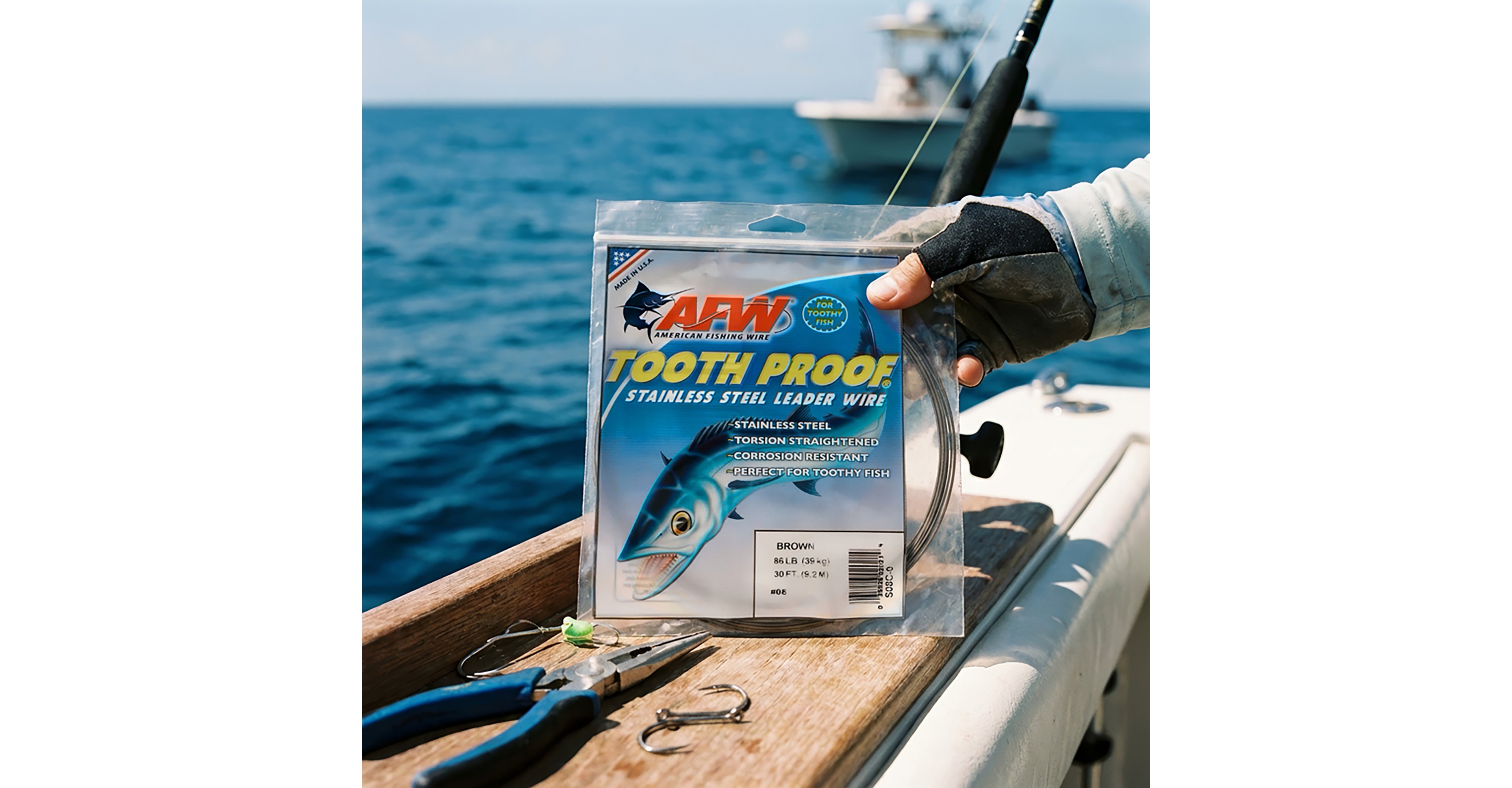 American Fishing Wire Tooth Proof lbs