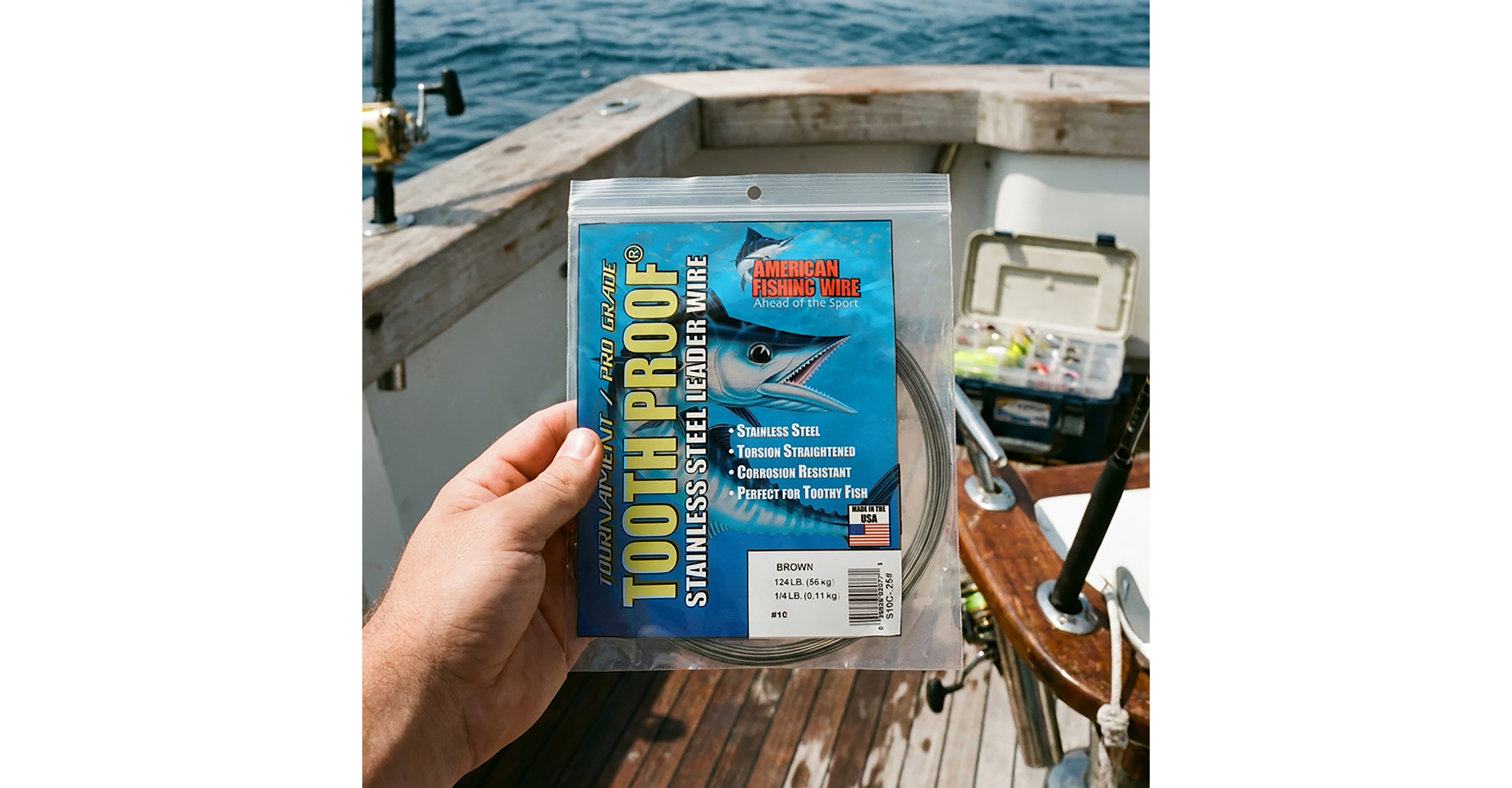 American Fishing Wire Tooth Proof lbs