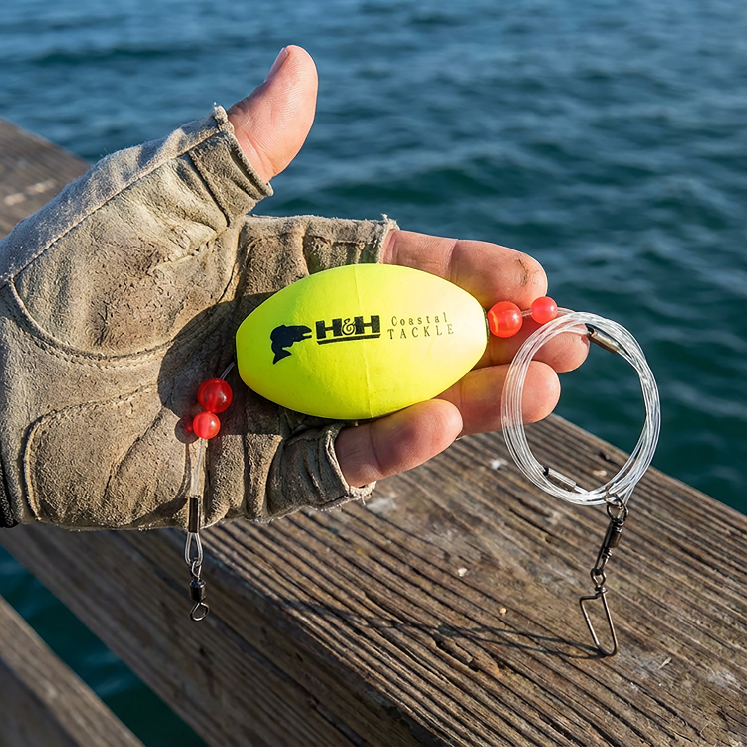H&H Lure 2-1/2 in Coastal Oval Rattle Rigs 2-Pack - view number 2