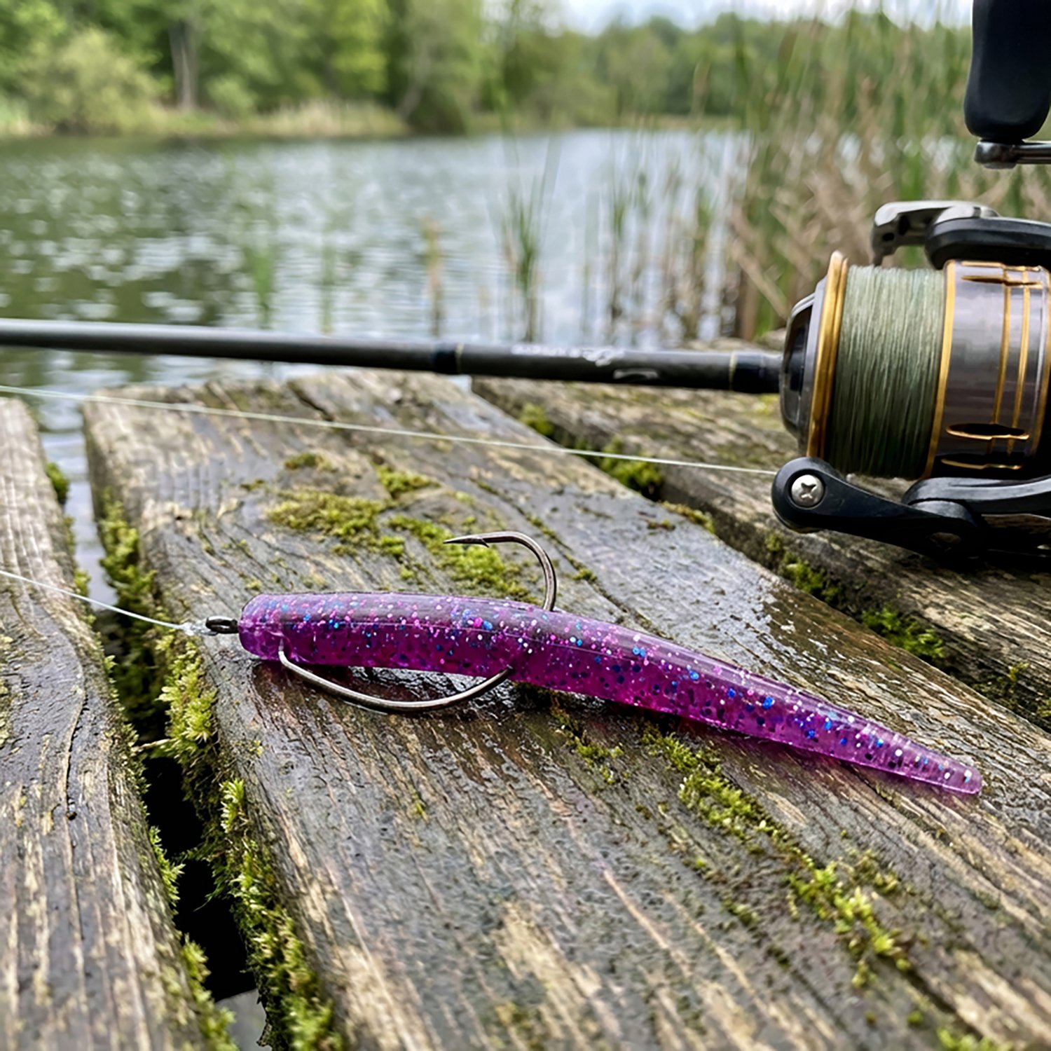 MirrOlure® Lil John™ Scented 3-3/4" Soft Baits 8-Pack - view number 2