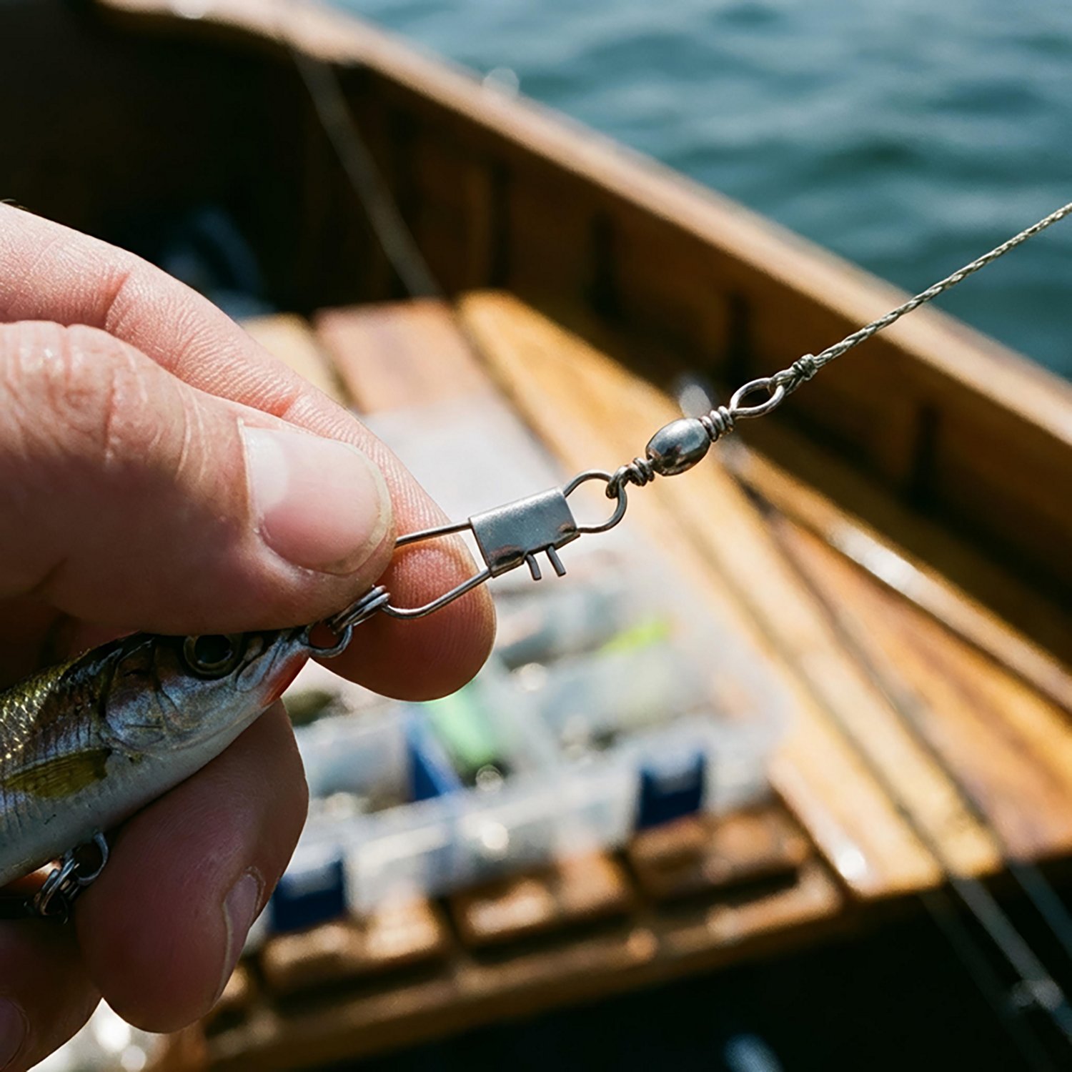 Eagle Claw Barrel Swivels with Interlock Snaps 12-Pack