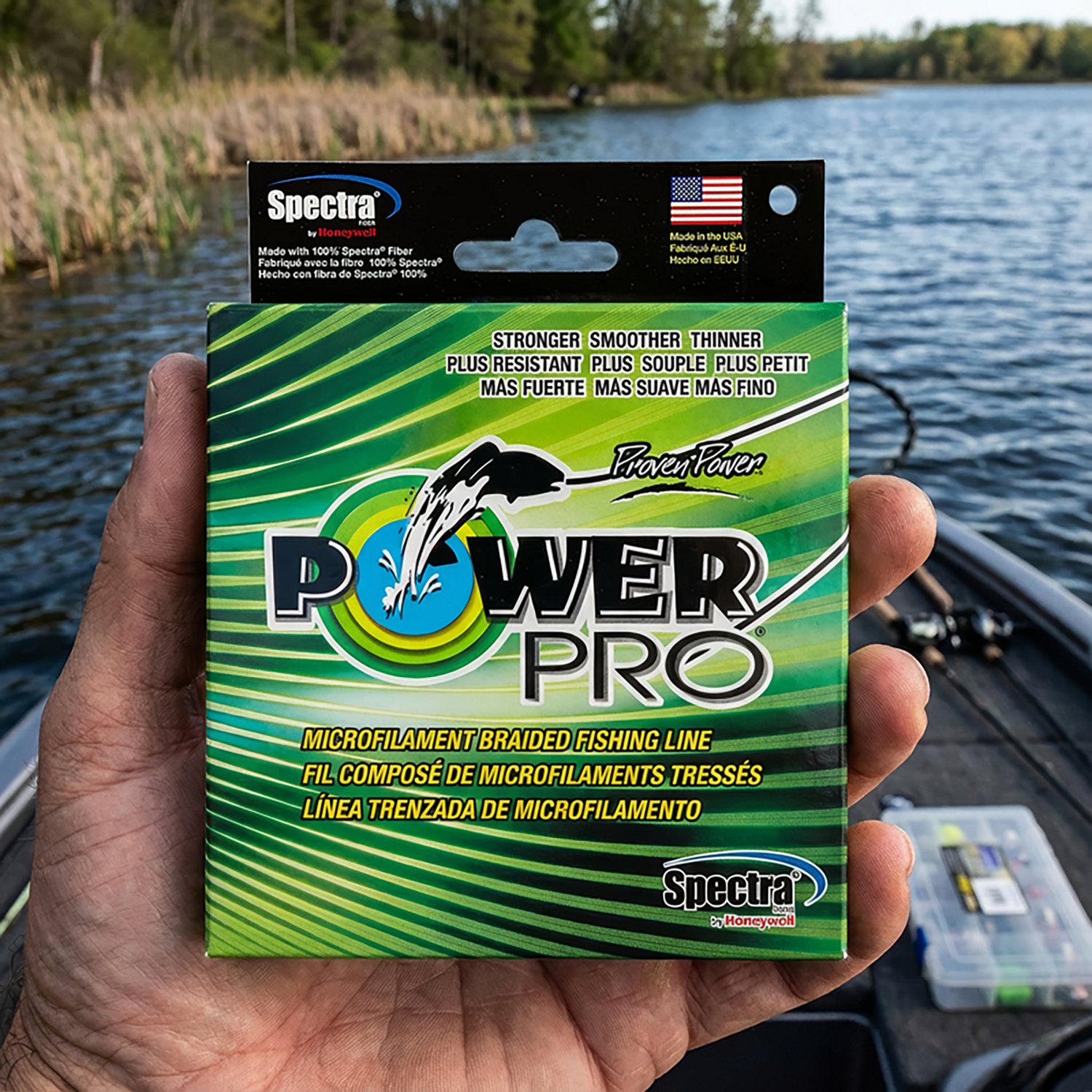 PowerPro 10 lb - 300 yards Braided Fishing Line                                                                                  - view number 2