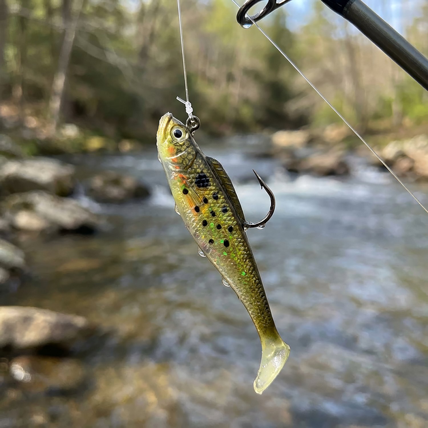 Tsunami Paddle Tail Minnows 4-Pack - view number 2
