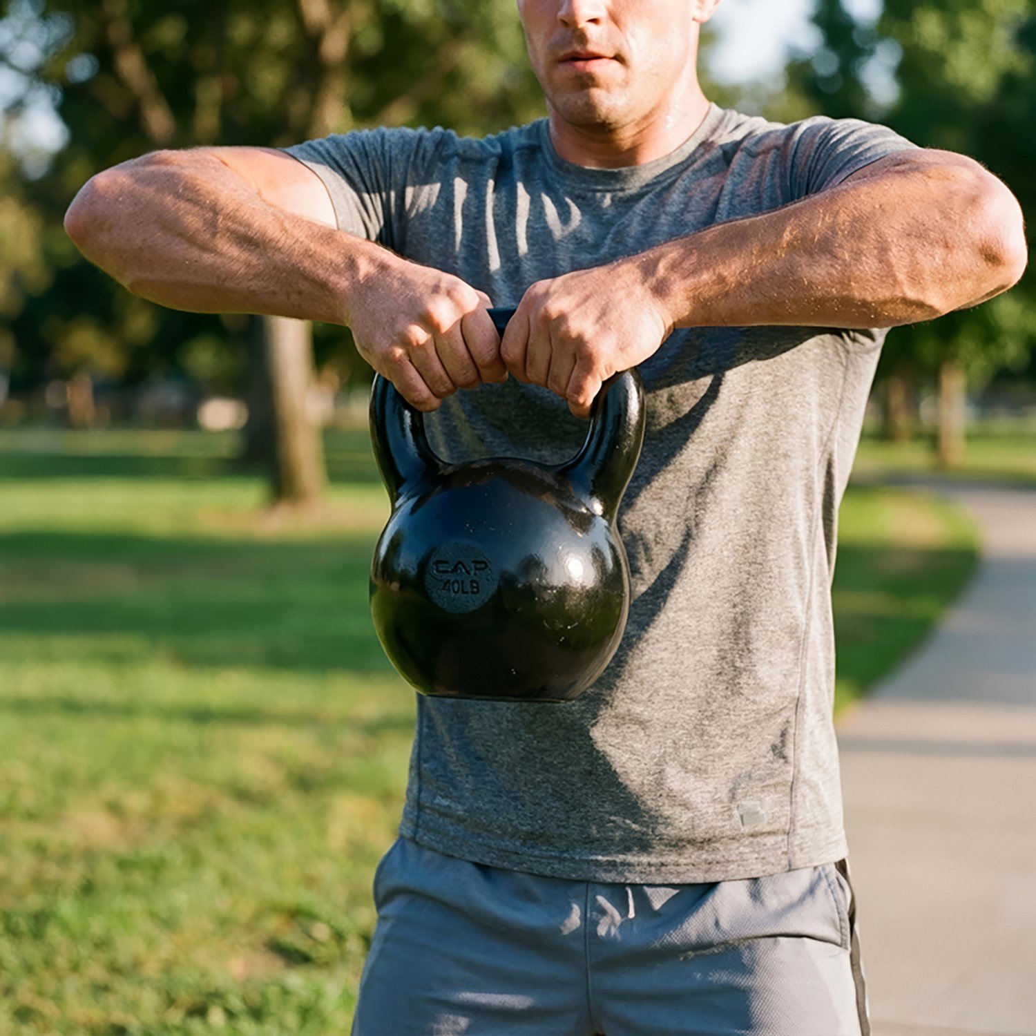 CAP Barbell 40 lb. Cast Iron Kettlebell - view number 2