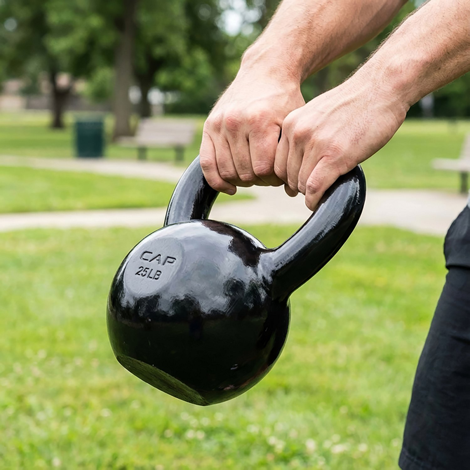 CAP Barbell 25 lb. Cast Iron Kettlebell - view number 2