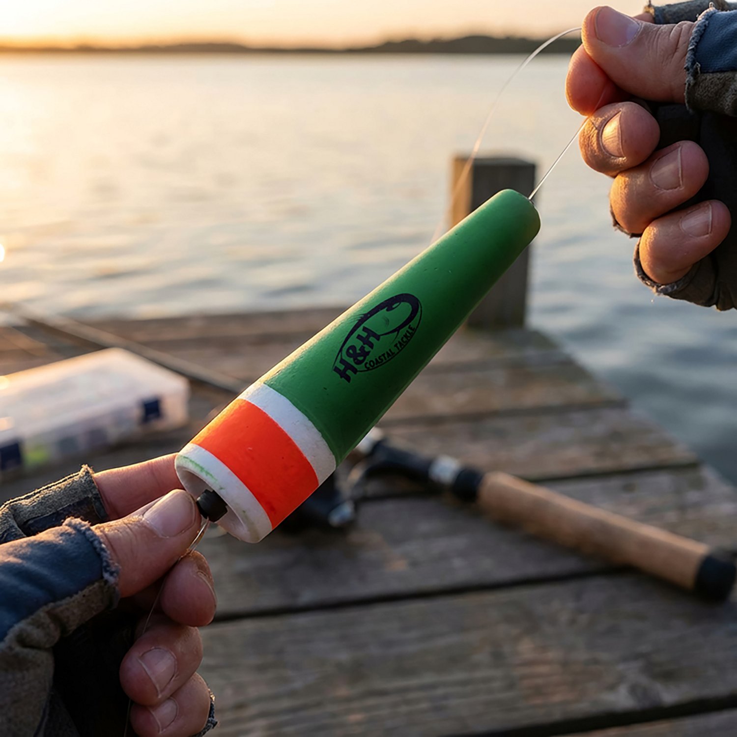 H&H Lure Slotted Unweighted Popping Floats 3-Pack - view number 2