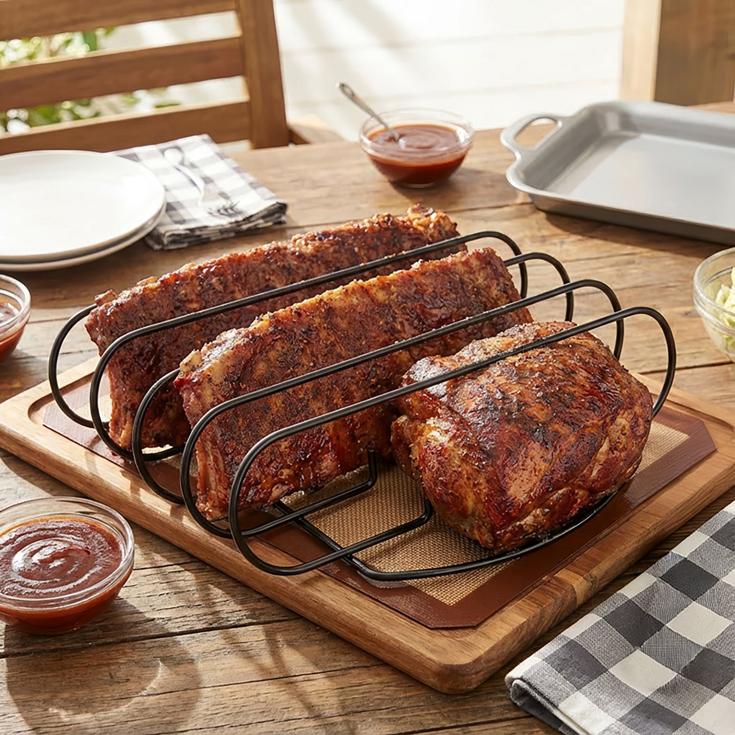 Outdoor Gourmet Rib Rack - view number 5