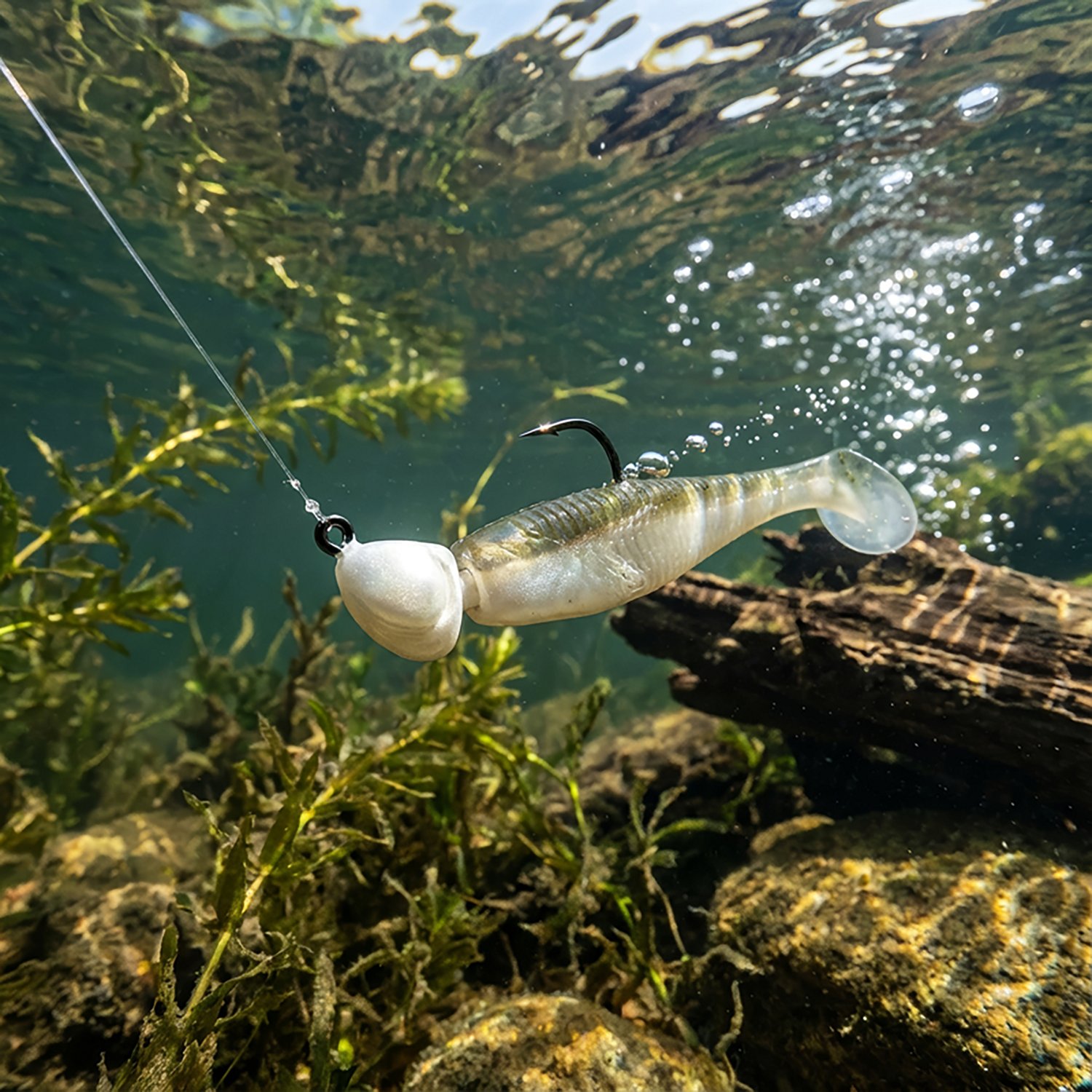 Strike King Squadron 3/8 oz. Swimbait Jigheads 3-Pack - view number 2