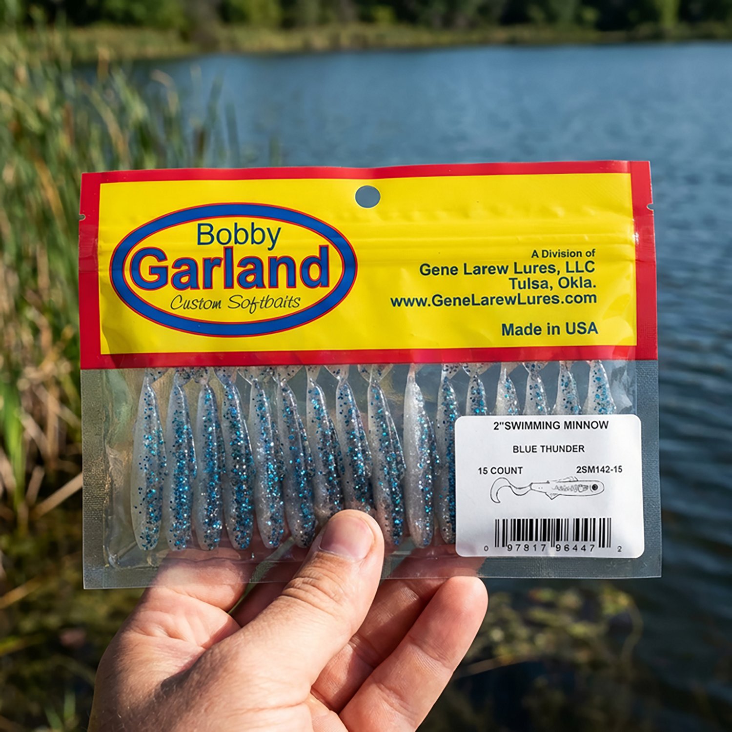 Bobby Garland 2-1/2" Swimming Minnow Panfish Baits 15-Pack - view number 2