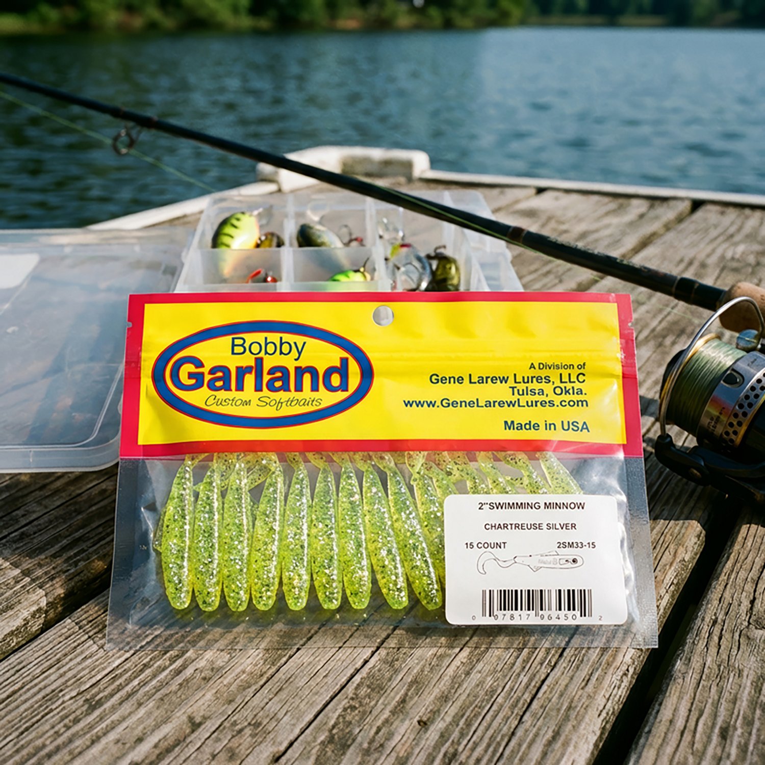 Bobby Garland 2-1/2" Swimming Minnow Panfish Baits 15-Pack - view number 2