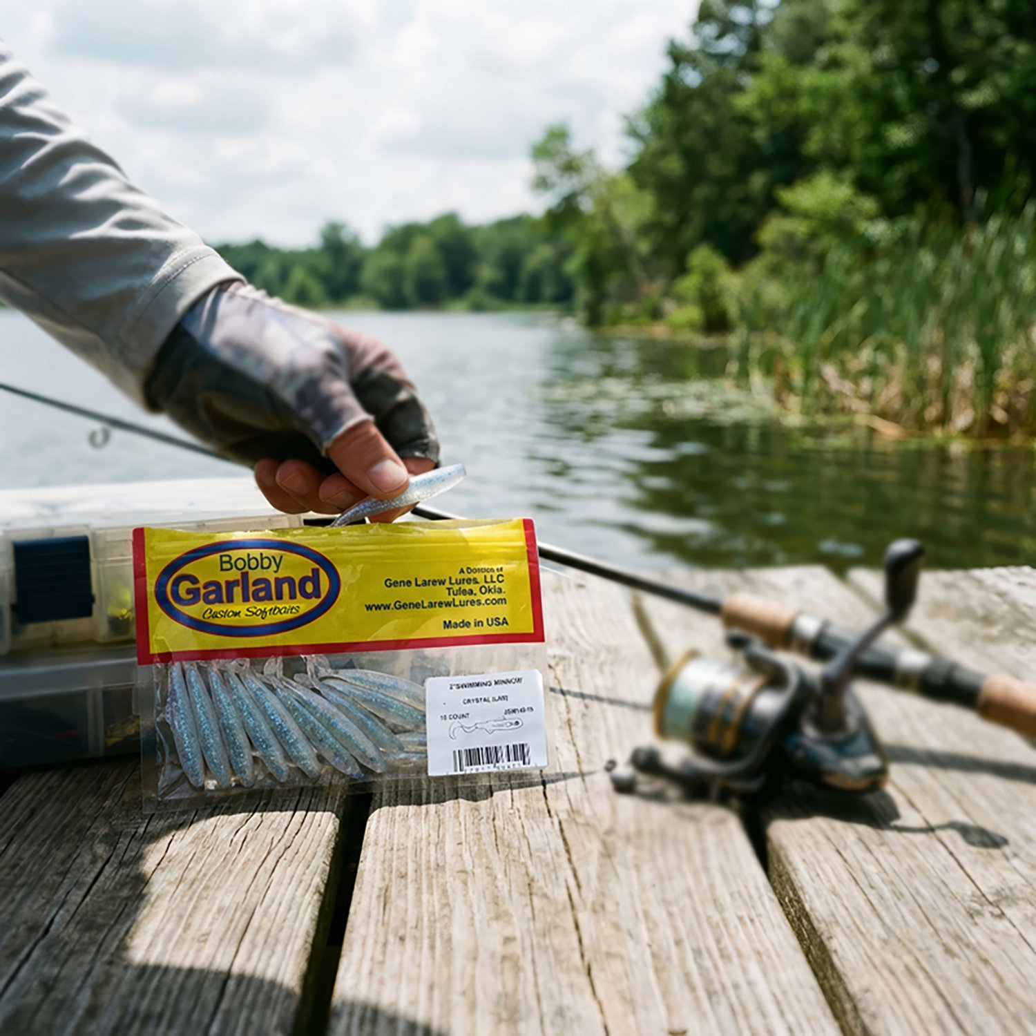 Bobby Garland 2-1/2" Swimming Minnow Panfish Baits 15-Pack - view number 2