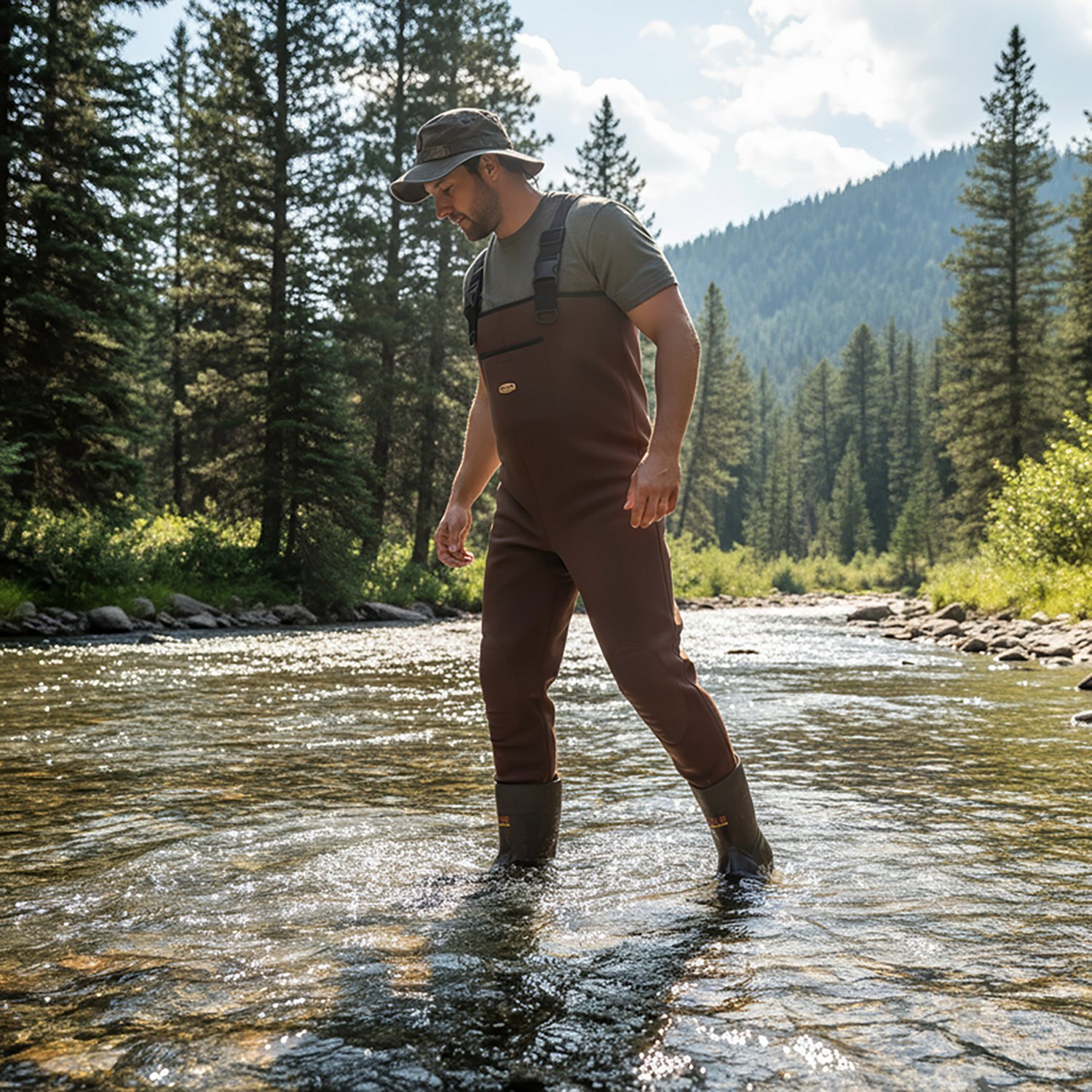 Magellan Sportswear Men's Neoprene Bootfoot Waders - view number 2