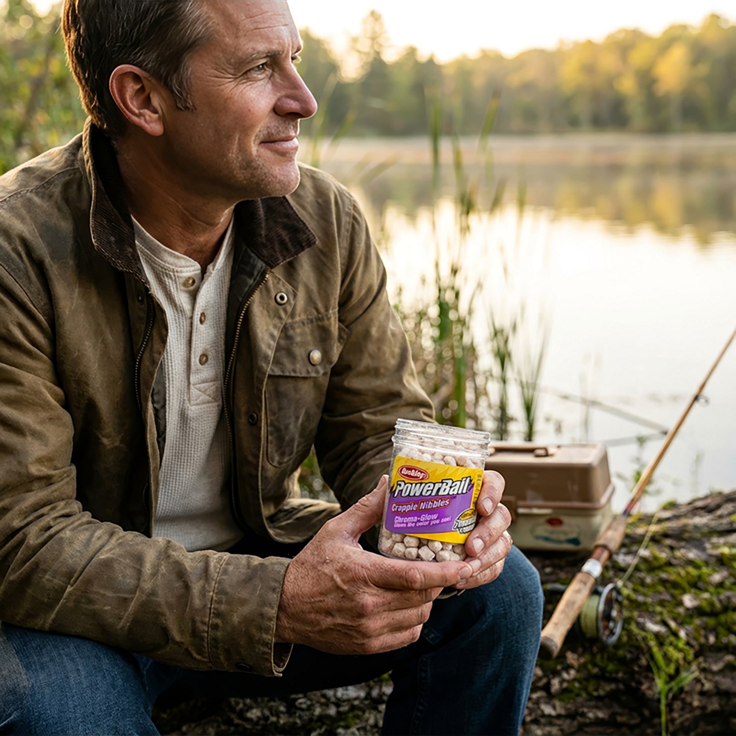 Berkley® PowerBait Chroma-Glow Crappie Nibbles - view number 2