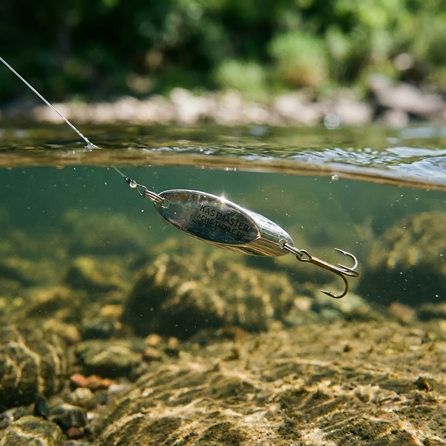 Acme Kastmaster Lure with Bucktail Teaser - view number 2