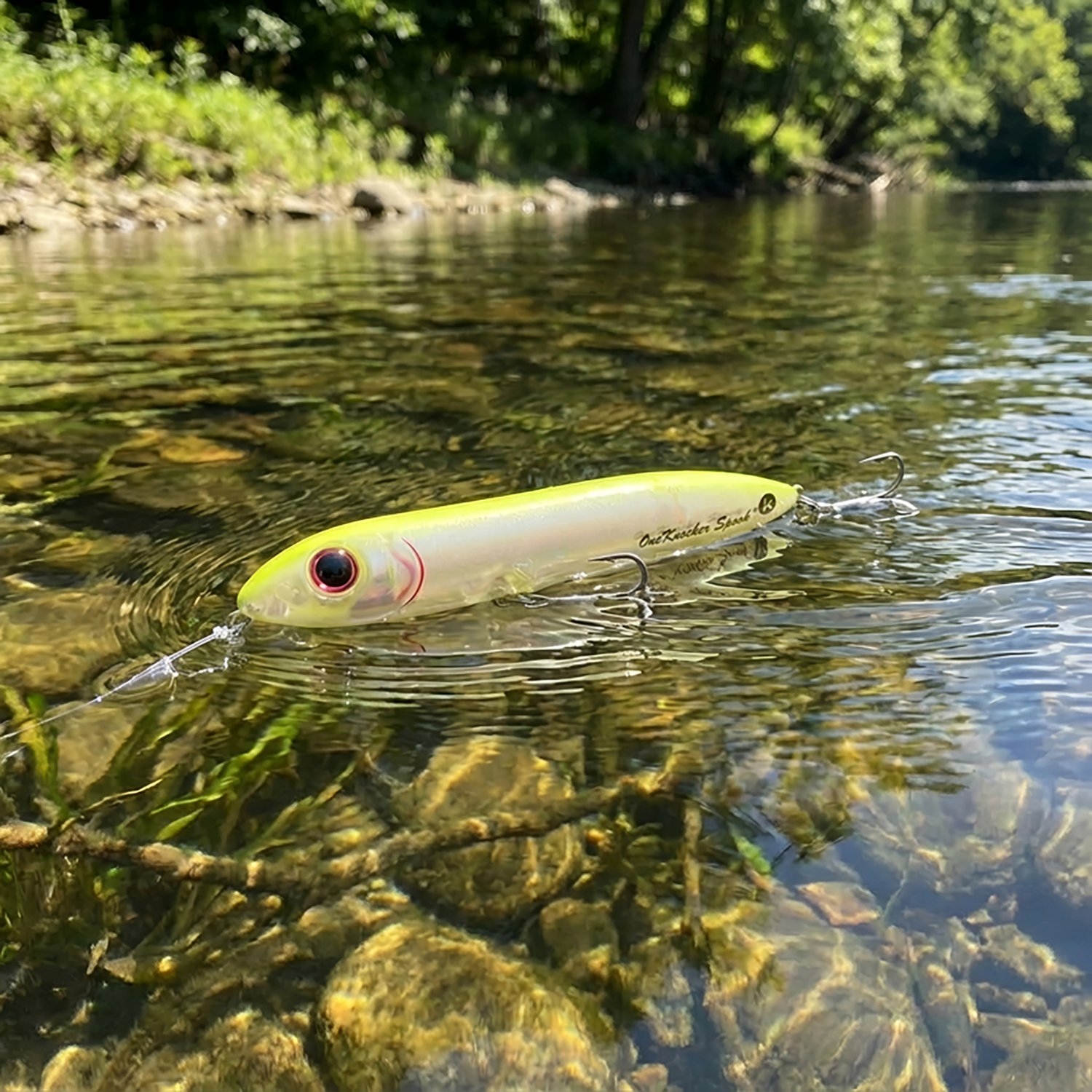 Heddon One Knocker® Spook® 4-1/2" Topwater Bait - view number 2