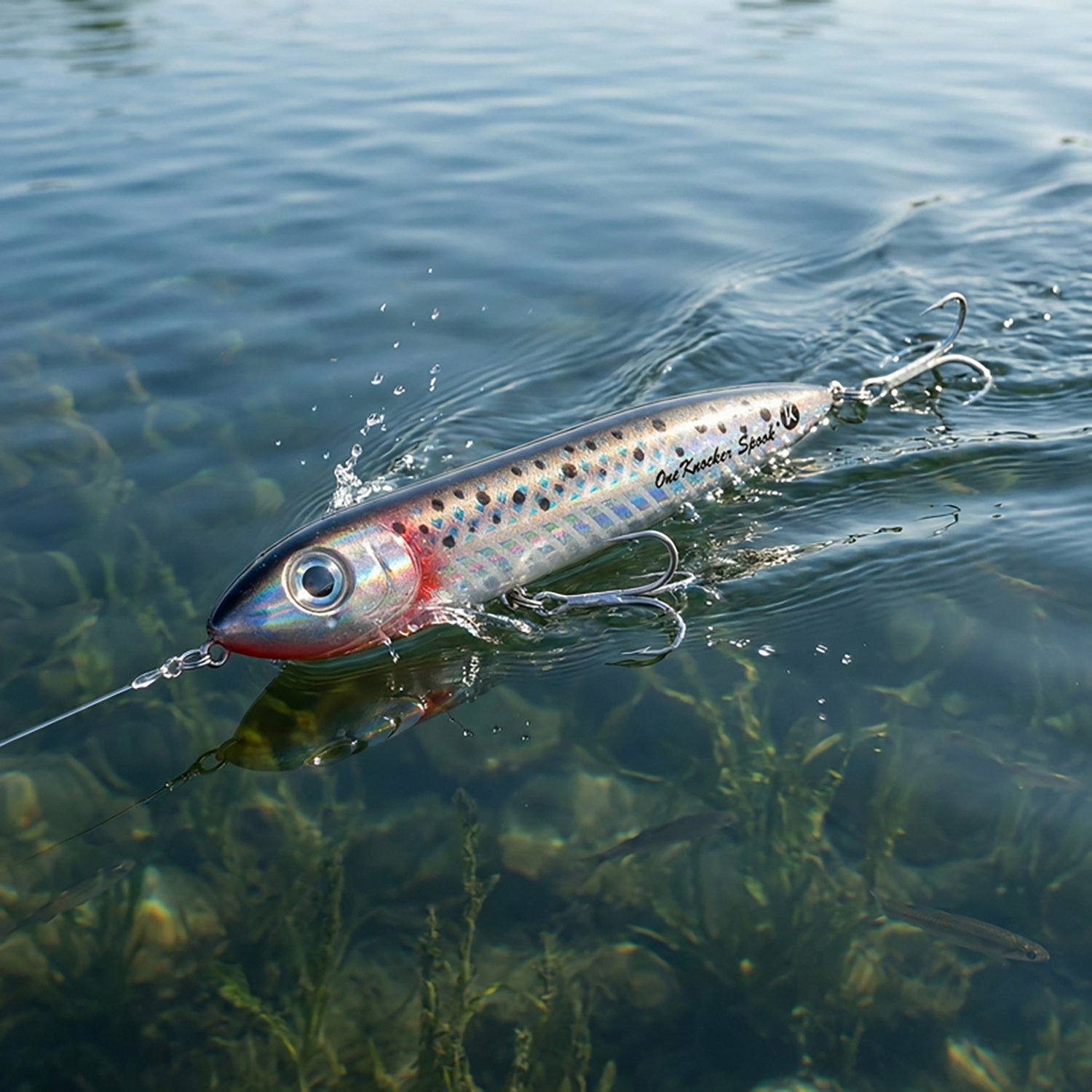 Heddon One Knocker® Spook® 4-1/2" Topwater Bait - view number 2