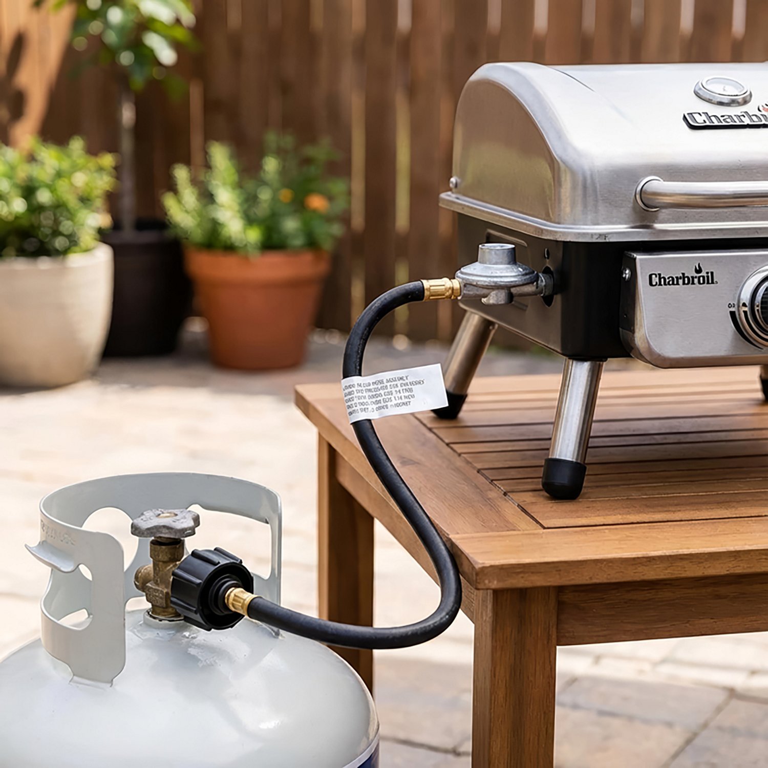 Charbroil® 4' Low-Pressure Propane Hose and Adapter - view number 2
