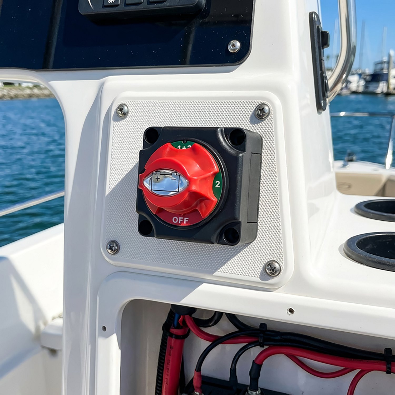 Marine Raider Small 2-Battery Switch                                                                                             - view number 2