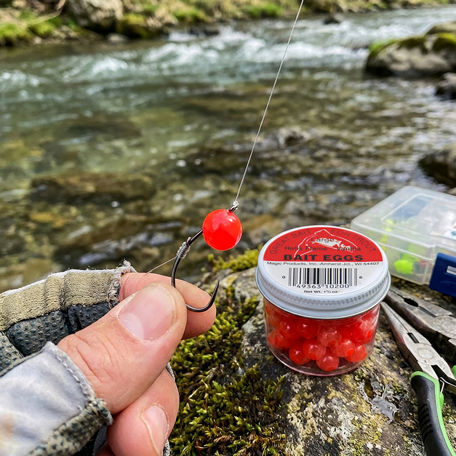 Magic Hell's Flame Glo Bait Simulated Salmon Eggs - view number 2