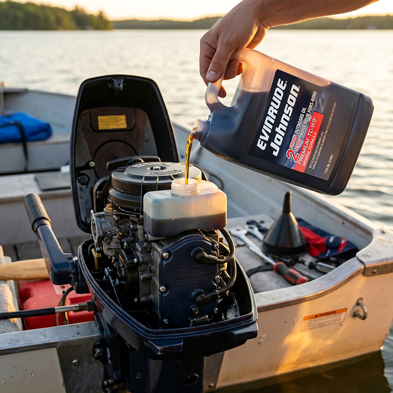 Evinrude Johnson Premium TC-W3® Mineral Formula - view number 2